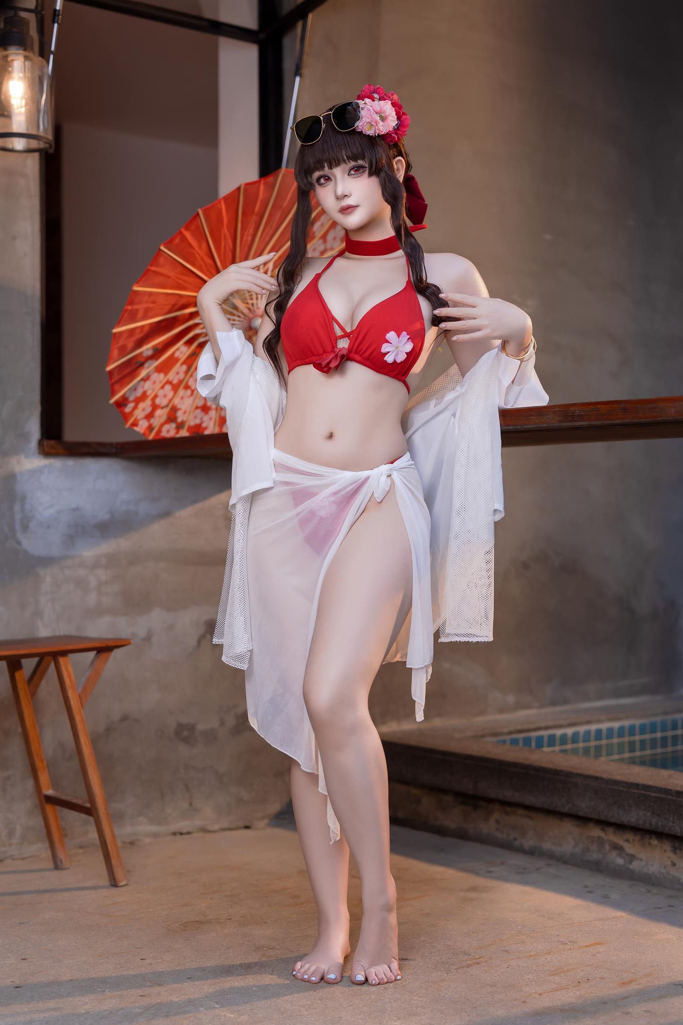 图片[32]-屿鱼  – 樱花泳装[36P] – 速更版-美库