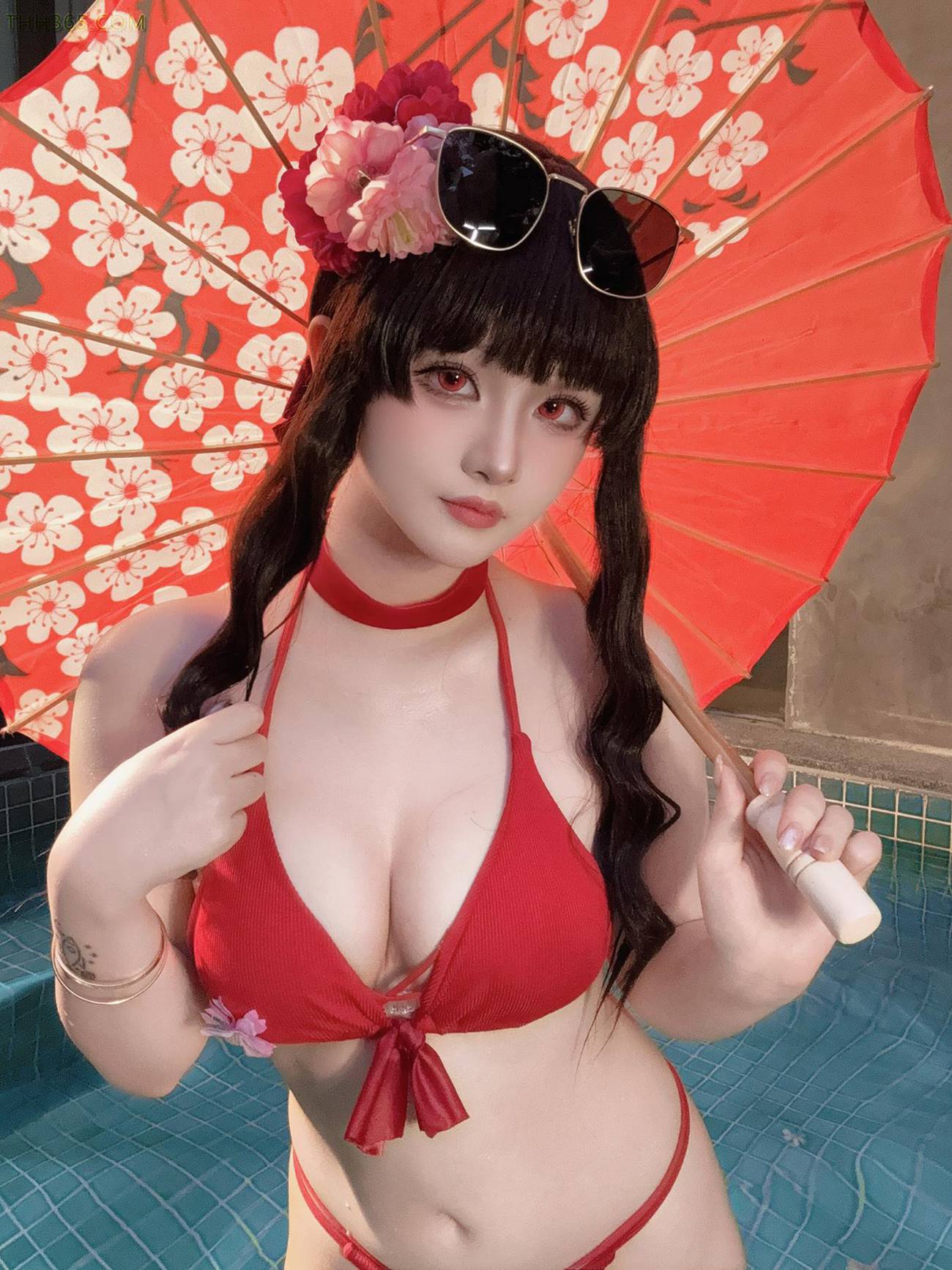 图片[34]-屿鱼  – 樱花泳装[36P] – 速更版-美库