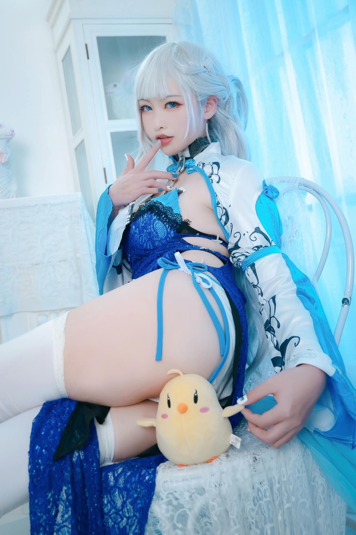 图片[10]-樱岛嗷一  – 贝尔法斯特旗袍[15P] – 速更版-美库