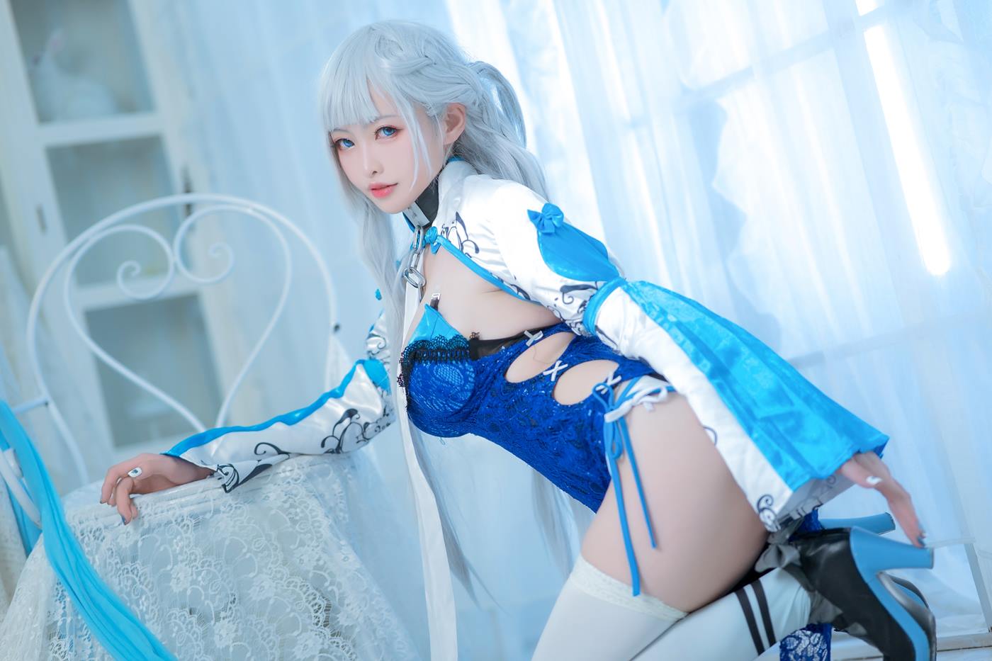 图片[16]-樱岛嗷一  – 贝尔法斯特旗袍[15P] – 速更版-美库