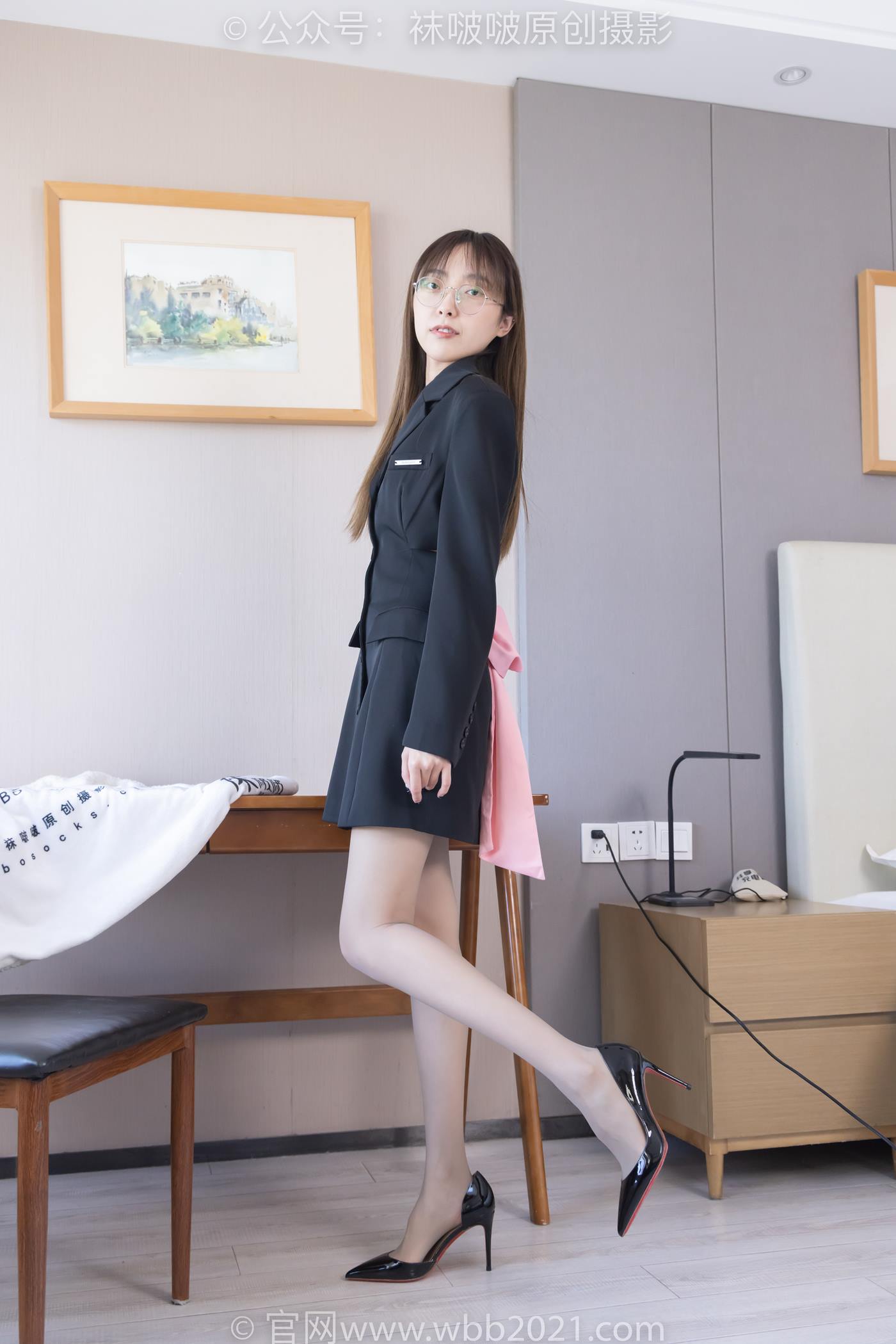 图片[16]-[BoBoSocks袜啵啵]NO.506 稚予 高跟鞋、高跟凉鞋、薄灰丝[100P] – 速更版-美库