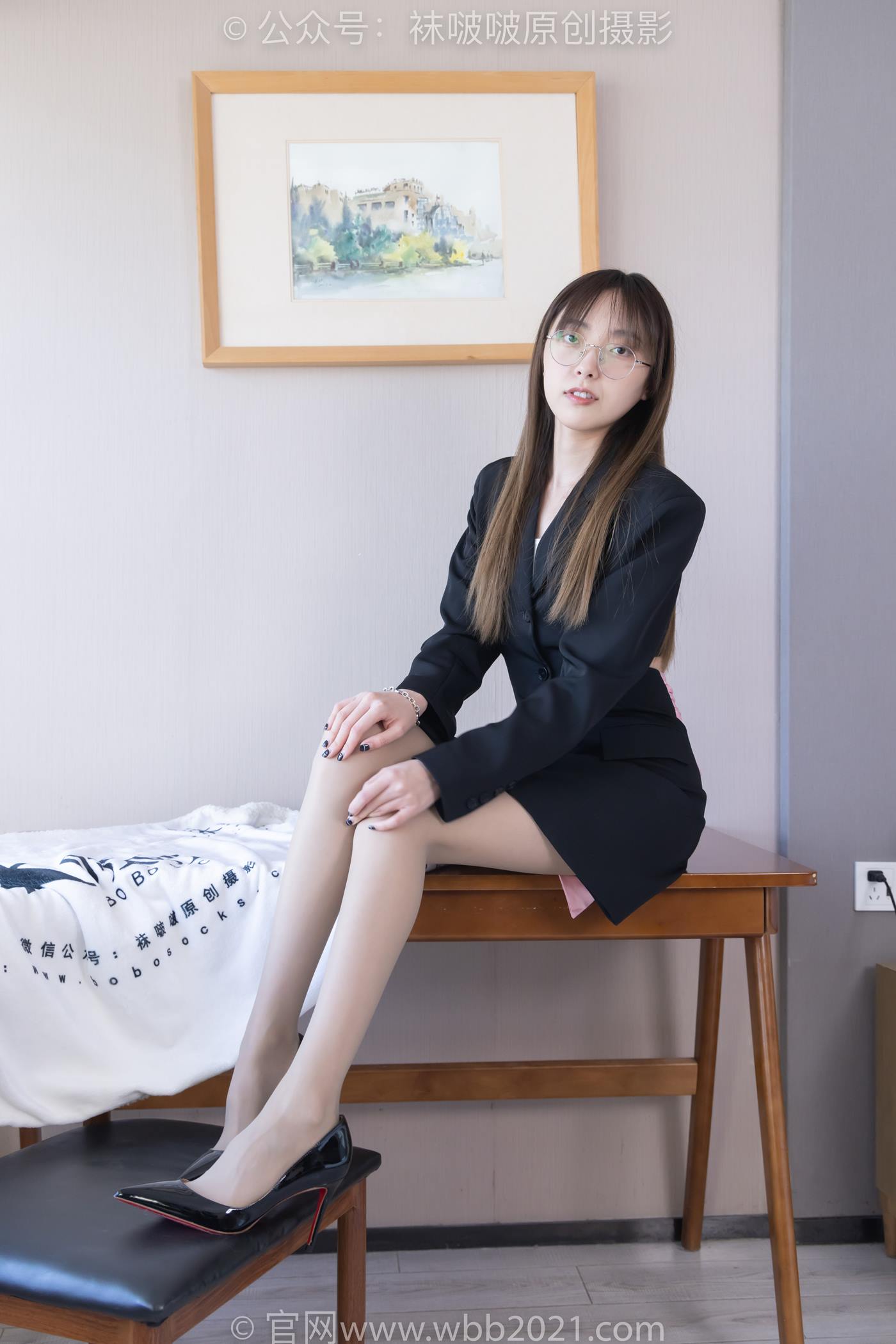 图片[22]-[BoBoSocks袜啵啵]NO.506 稚予 高跟鞋、高跟凉鞋、薄灰丝[100P] – 速更版-美库