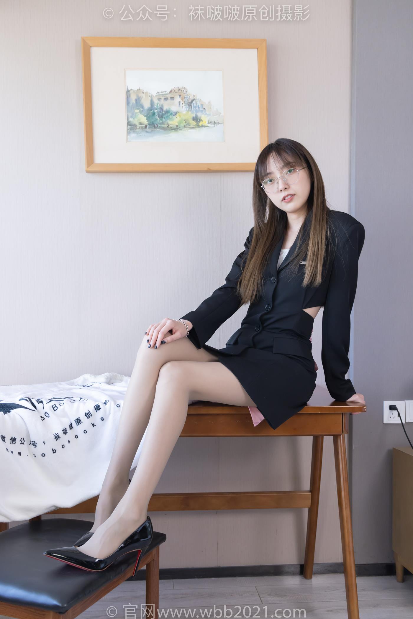 图片[23]-[BoBoSocks袜啵啵]NO.506 稚予 高跟鞋、高跟凉鞋、薄灰丝[100P] – 速更版-美库