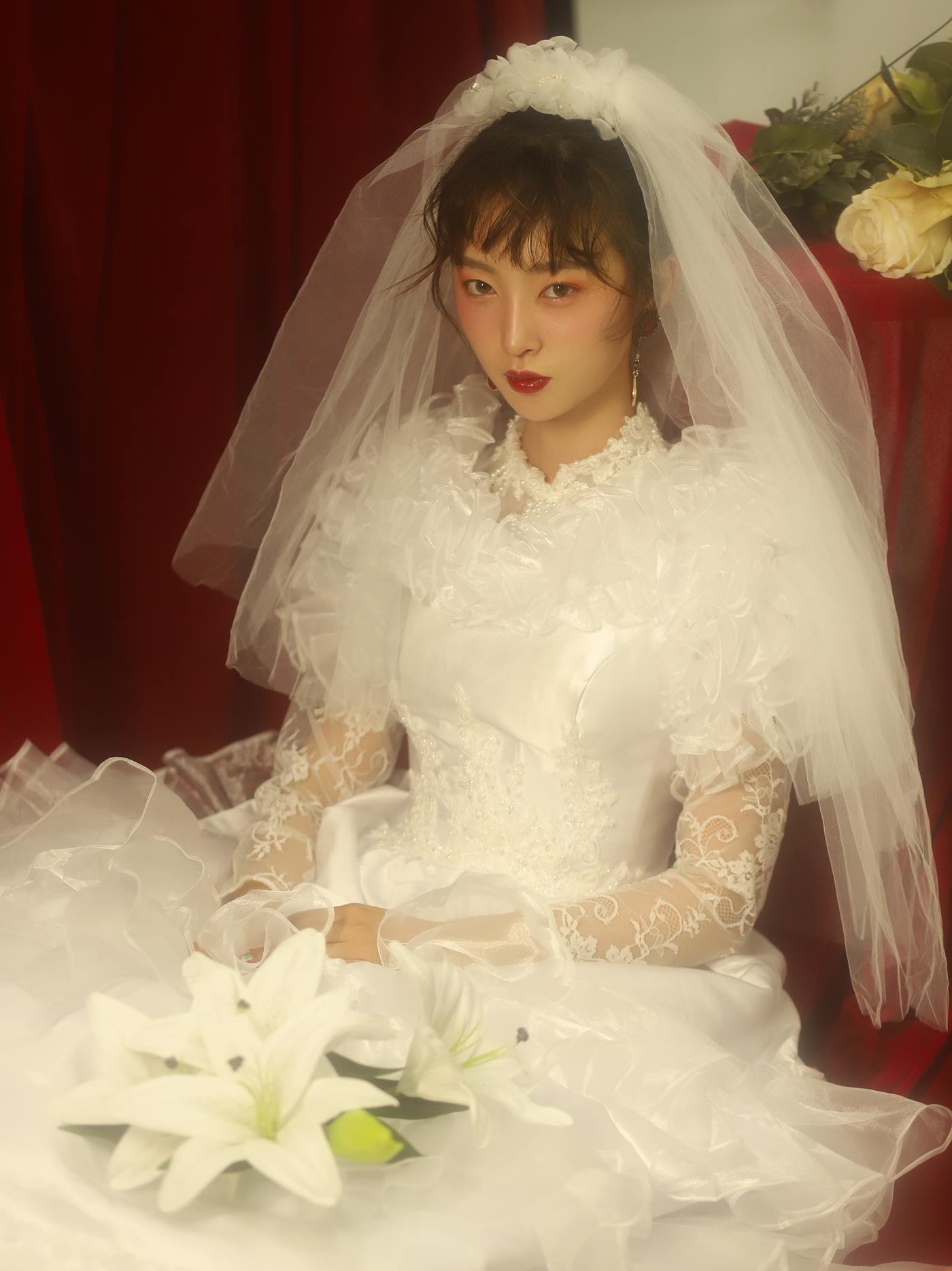 图片[14]-[YITUYU艺图语]2022.11.03 穿婚纱的女孩 小文[21+1P] – 速更版-美库