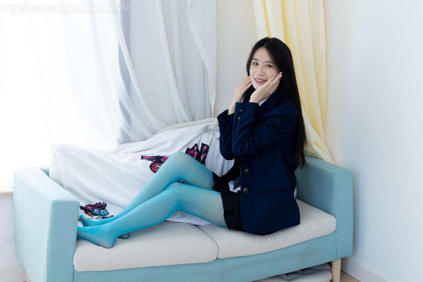 图片[32]-物恋传媒 NO.2269 菜菜-高跟鞋、薄蓝绿色丝、胶带绑脚踝老头乐挠脚剧情[100P] – 速更版-美库