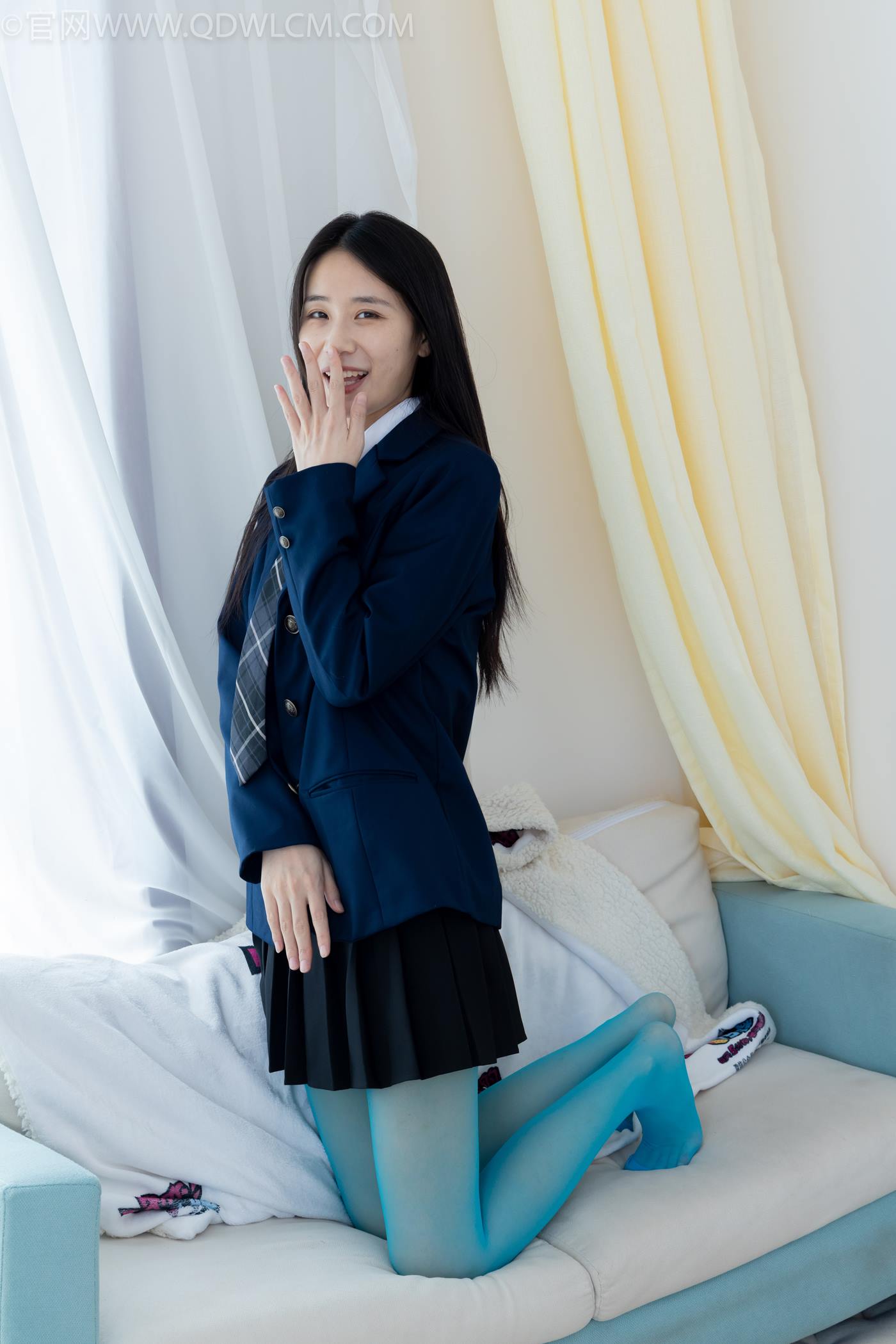 图片[45]-物恋传媒 NO.2269 菜菜-高跟鞋、薄蓝绿色丝、胶带绑脚踝老头乐挠脚剧情[100P] – 速更版-美库