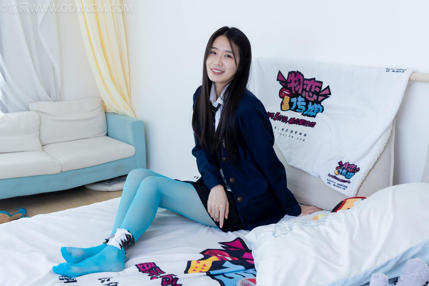 图片[97]-物恋传媒 NO.2269 菜菜-高跟鞋、薄蓝绿色丝、胶带绑脚踝老头乐挠脚剧情[100P] – 速更版-美库