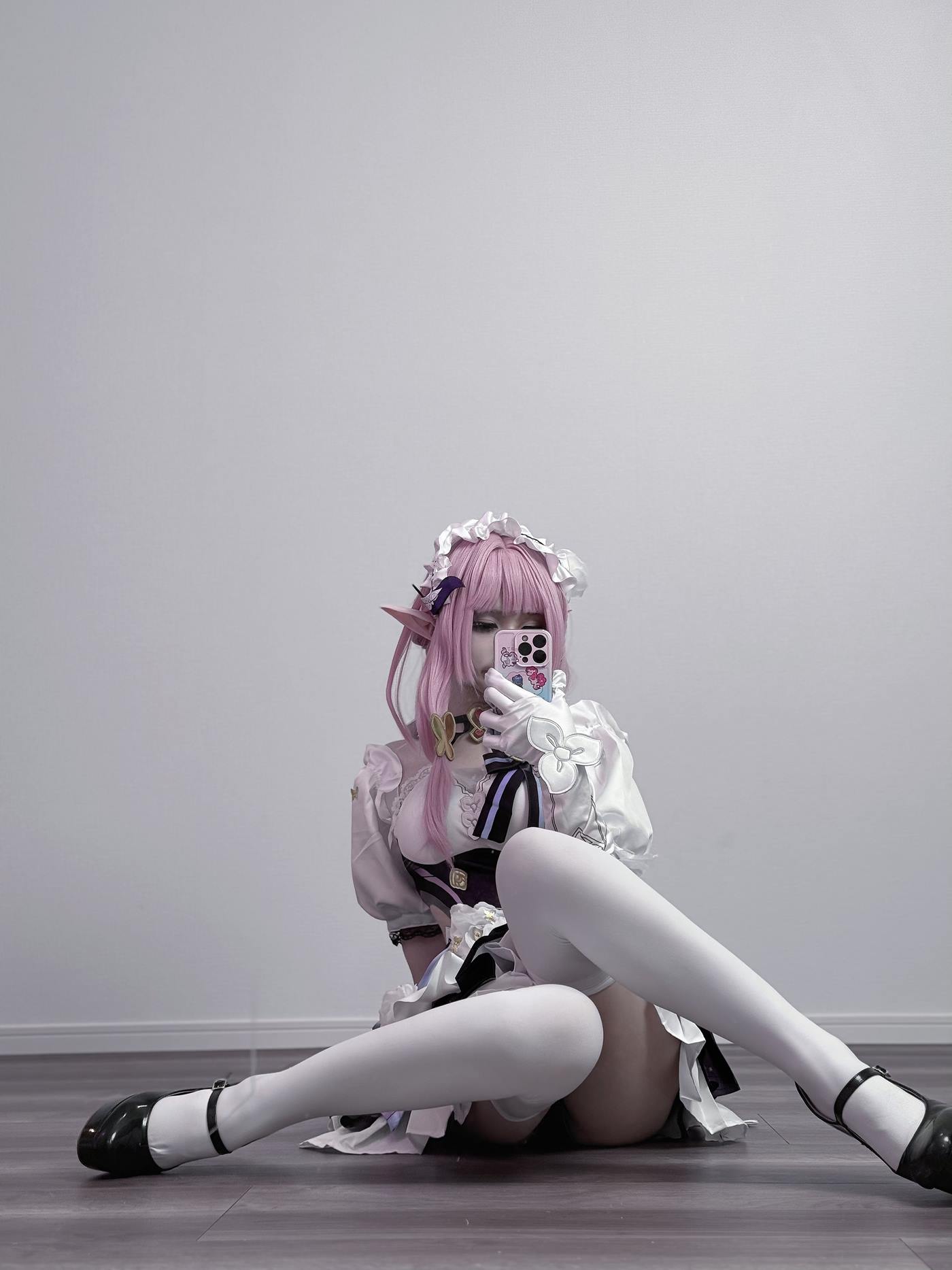 图片[13]-幼愛youmeko – 崩坏3 爱莉希雅女仆装[19P] – 速更版-美库