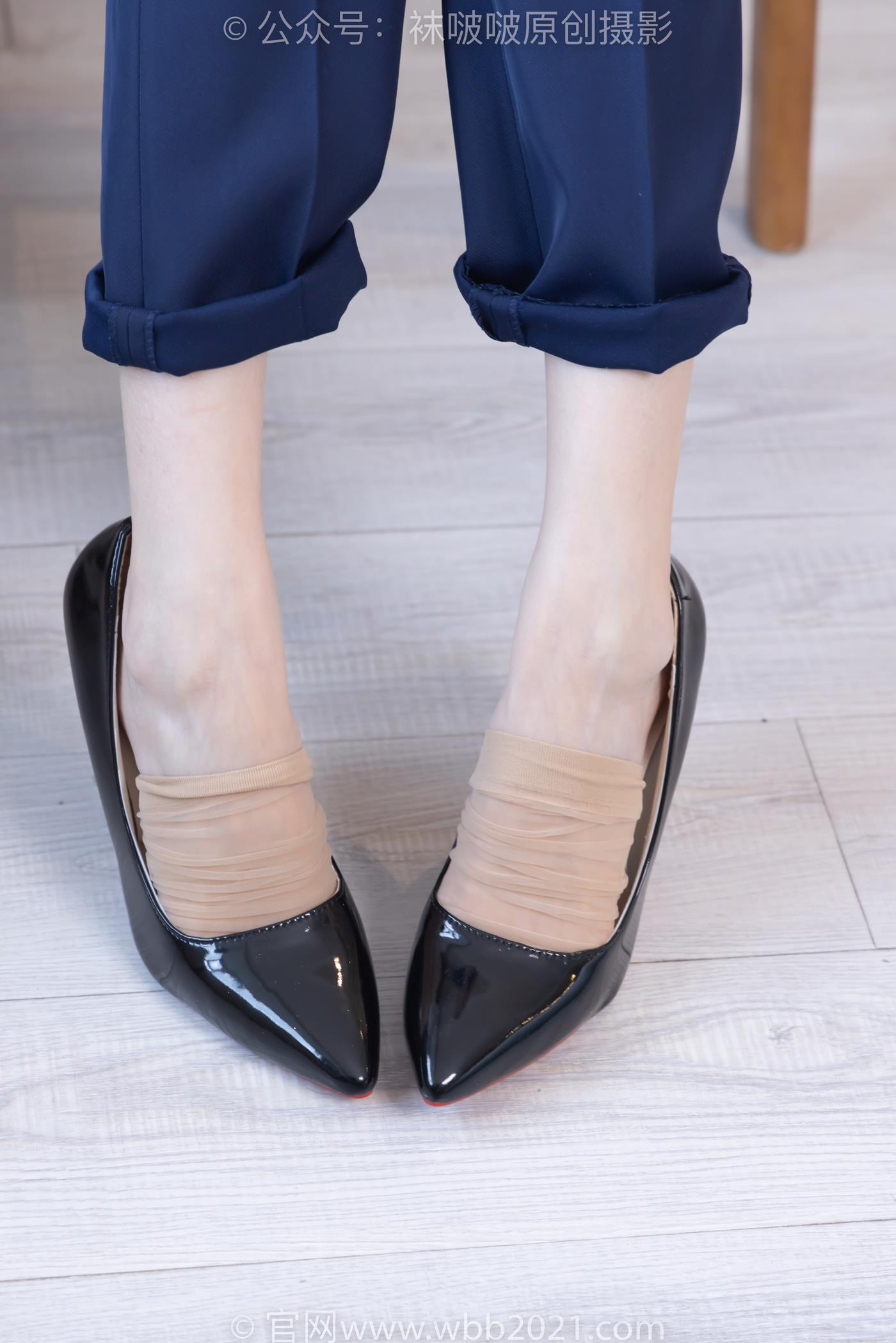 图片[31]-[BoBoSocks袜啵啵]NO.509 稚予-高跟鞋、短肉丝、黑色美甲、银行制服、半脱袜子[100P] – 速更版-美库