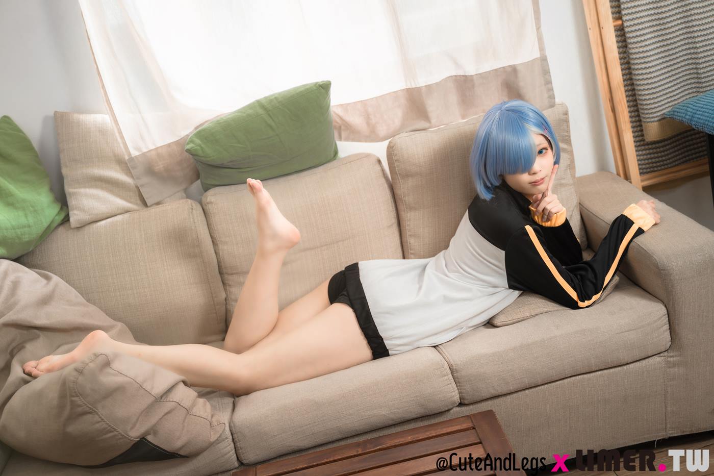 图片[65]-Limerence原创 NO.099 之之雷姆穿着你的外套出现啦~里面到底有没有穿[88P] – 速更版-美库