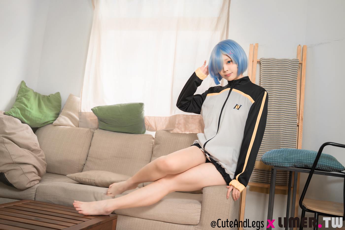 图片[72]-Limerence原创 NO.099 之之雷姆穿着你的外套出现啦~里面到底有没有穿[88P] – 速更版-美库