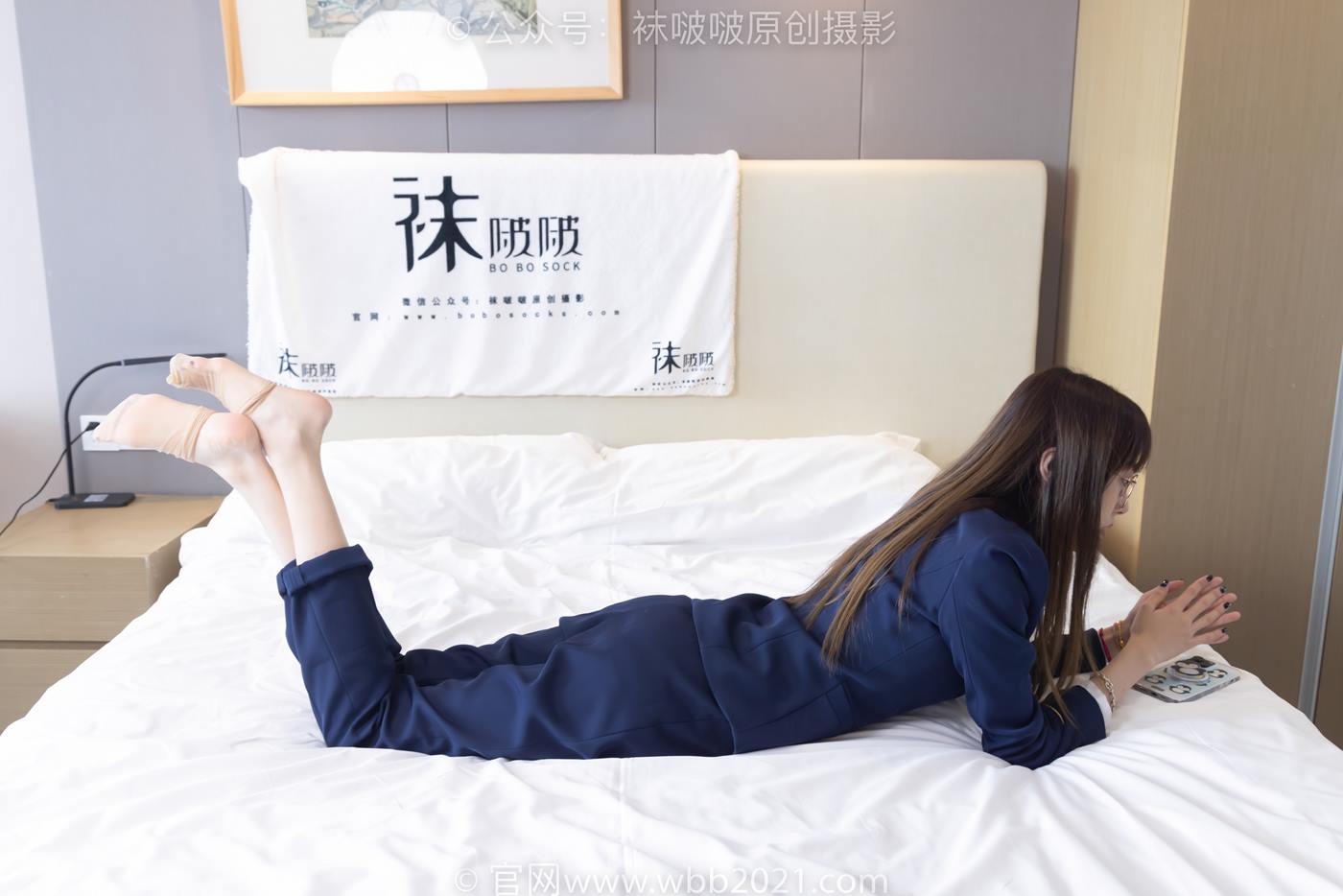 图片[61]-[BoBoSocks袜啵啵]NO.509 稚予-高跟鞋、短肉丝、黑色美甲、银行制服、半脱袜子[100P] – 速更版-美库