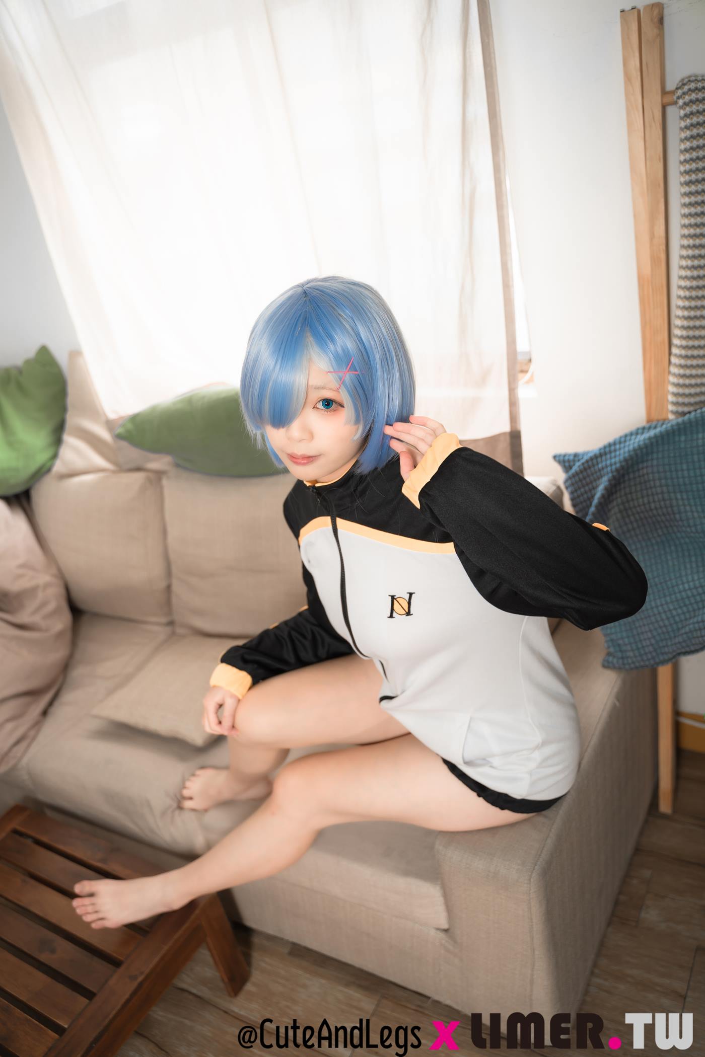 图片[75]-Limerence原创 NO.099 之之雷姆穿着你的外套出现啦~里面到底有没有穿[88P] – 速更版-美库