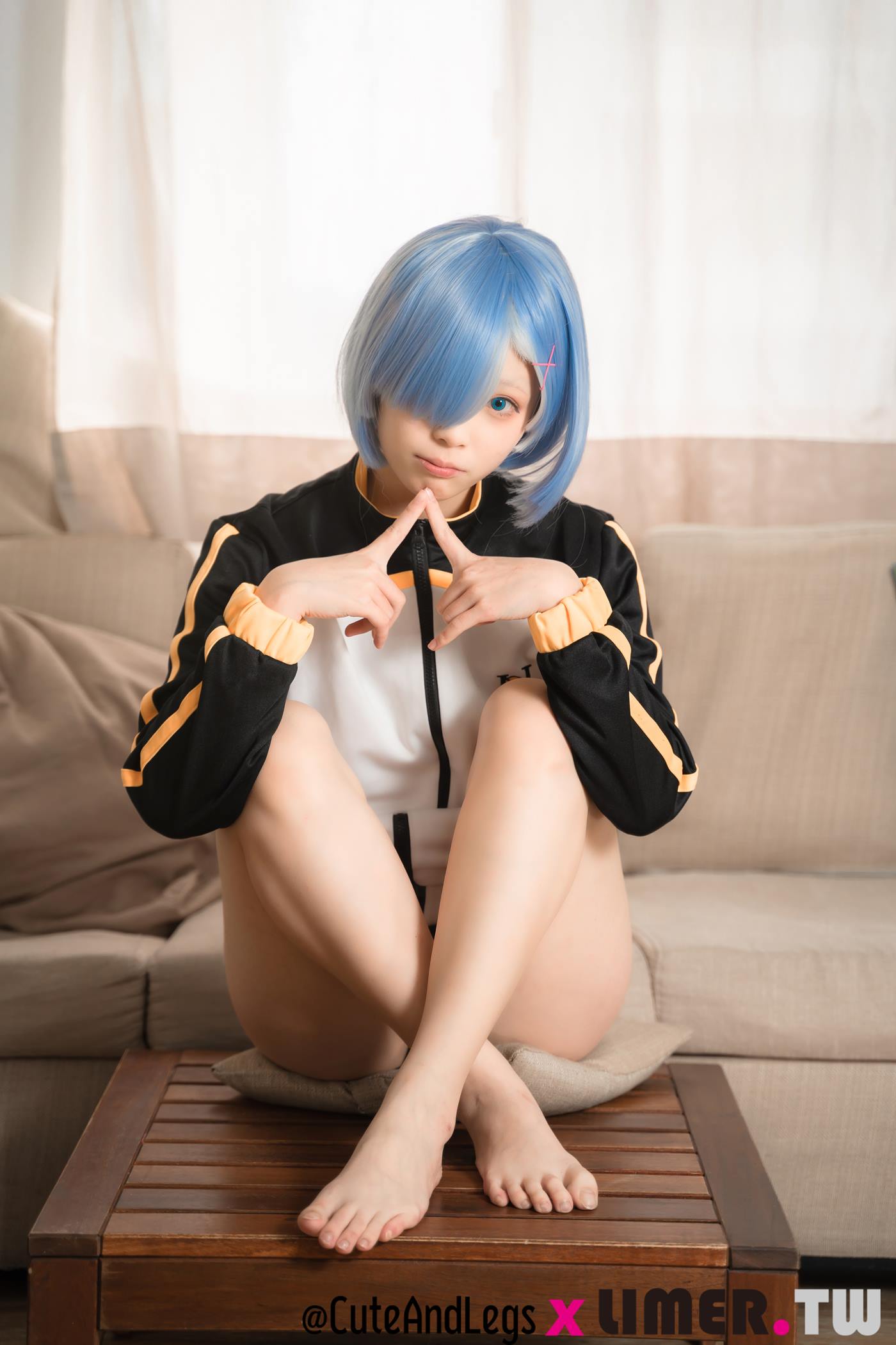 图片[88]-Limerence原创 NO.099 之之雷姆穿着你的外套出现啦~里面到底有没有穿[88P] – 速更版-美库