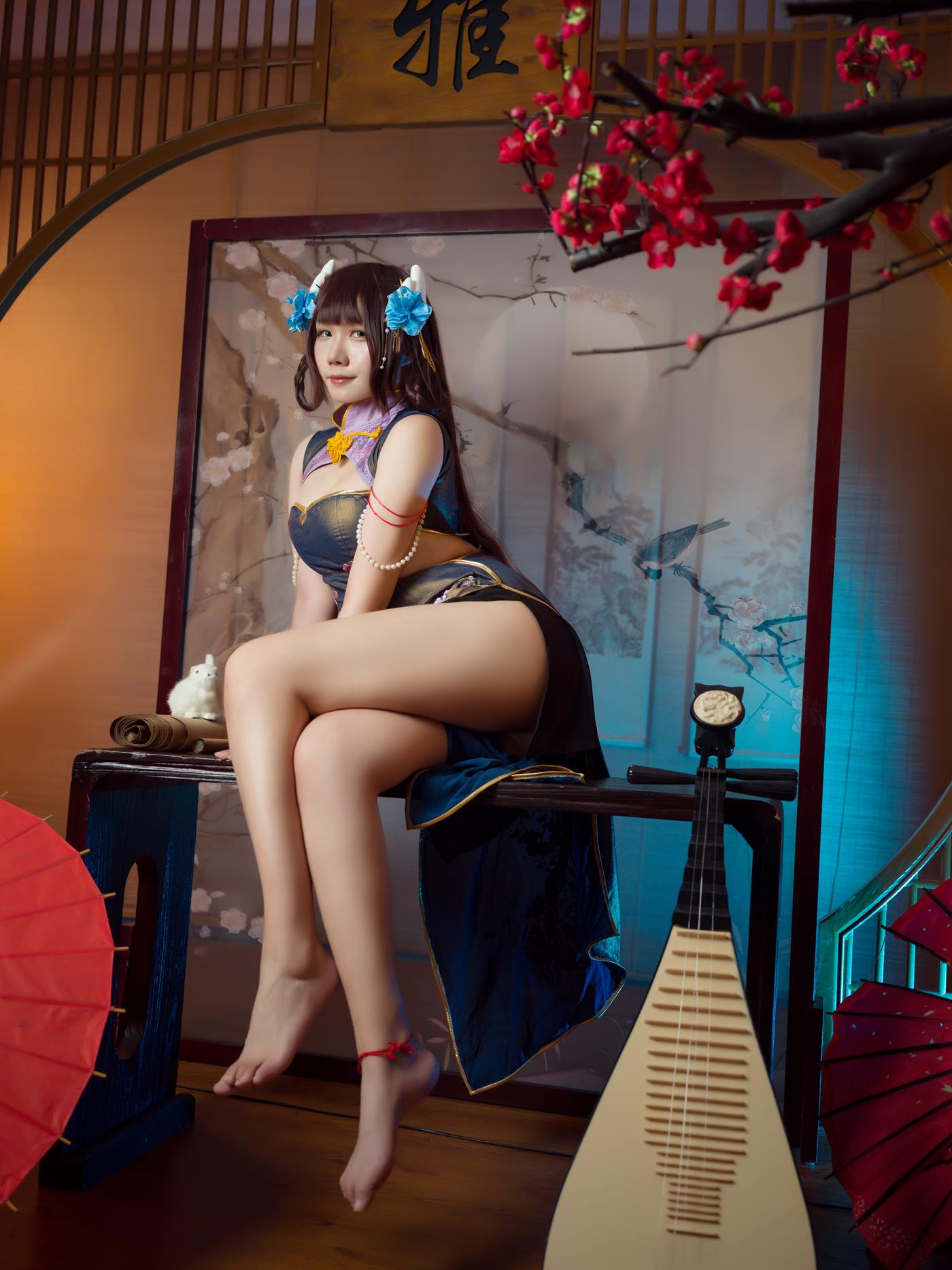 图片[14]-麻花麻花酱  – 比睿旗袍[25P] – 速更版-美库