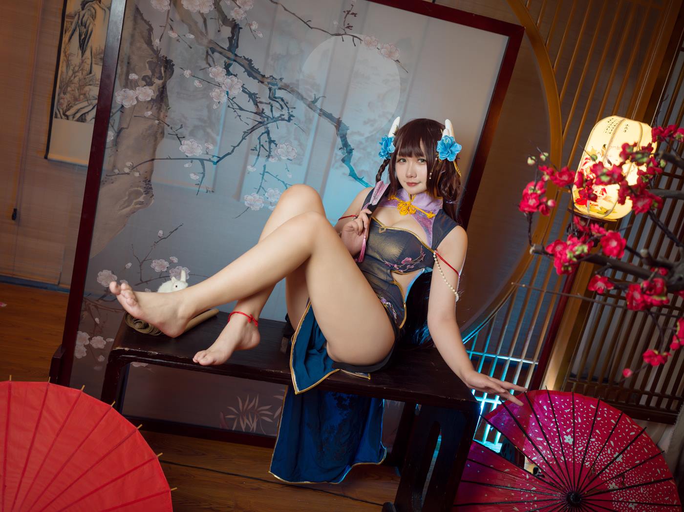 图片[17]-麻花麻花酱  – 比睿旗袍[25P] – 速更版-美库