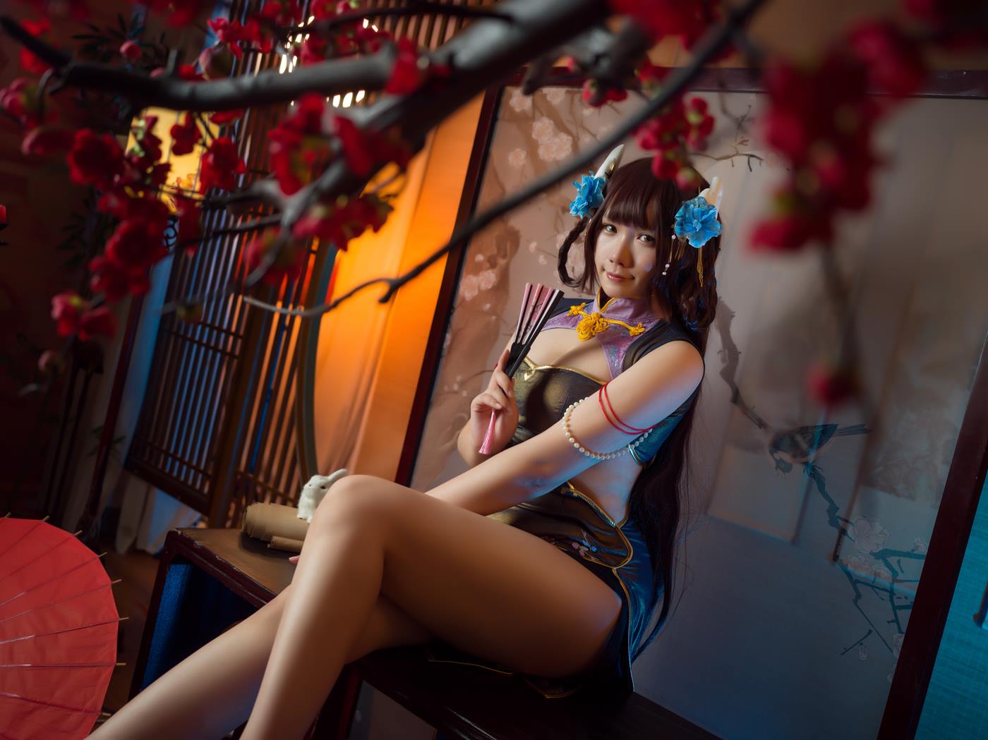 图片[18]-麻花麻花酱  – 比睿旗袍[25P] – 速更版-美库