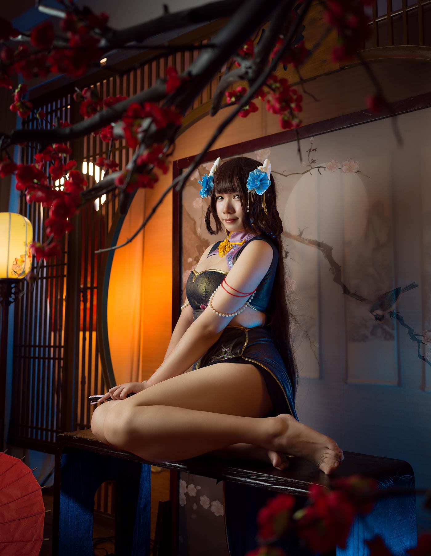 图片[19]-麻花麻花酱  – 比睿旗袍[25P] – 速更版-美库