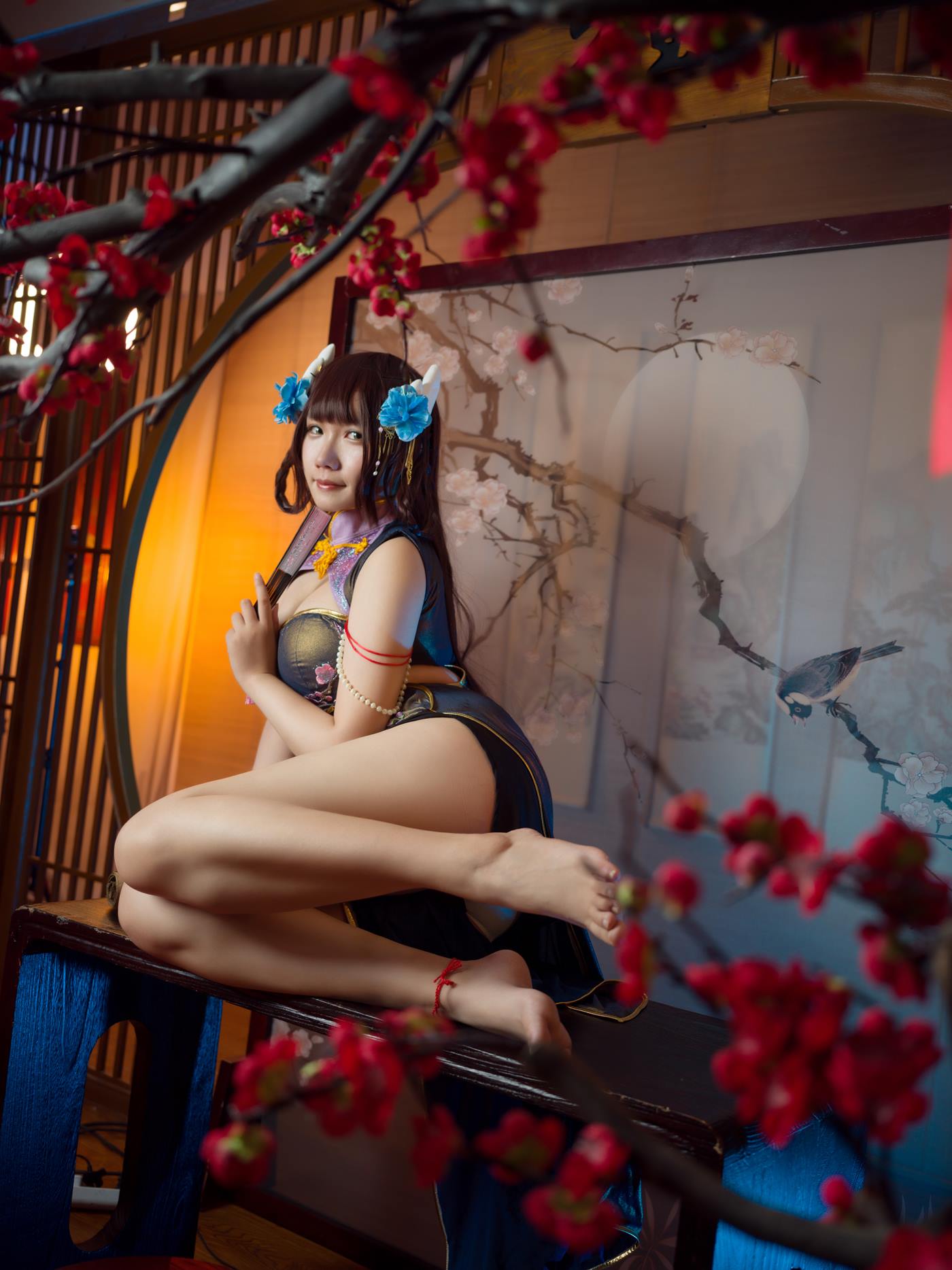 图片[20]-麻花麻花酱  – 比睿旗袍[25P] – 速更版-美库