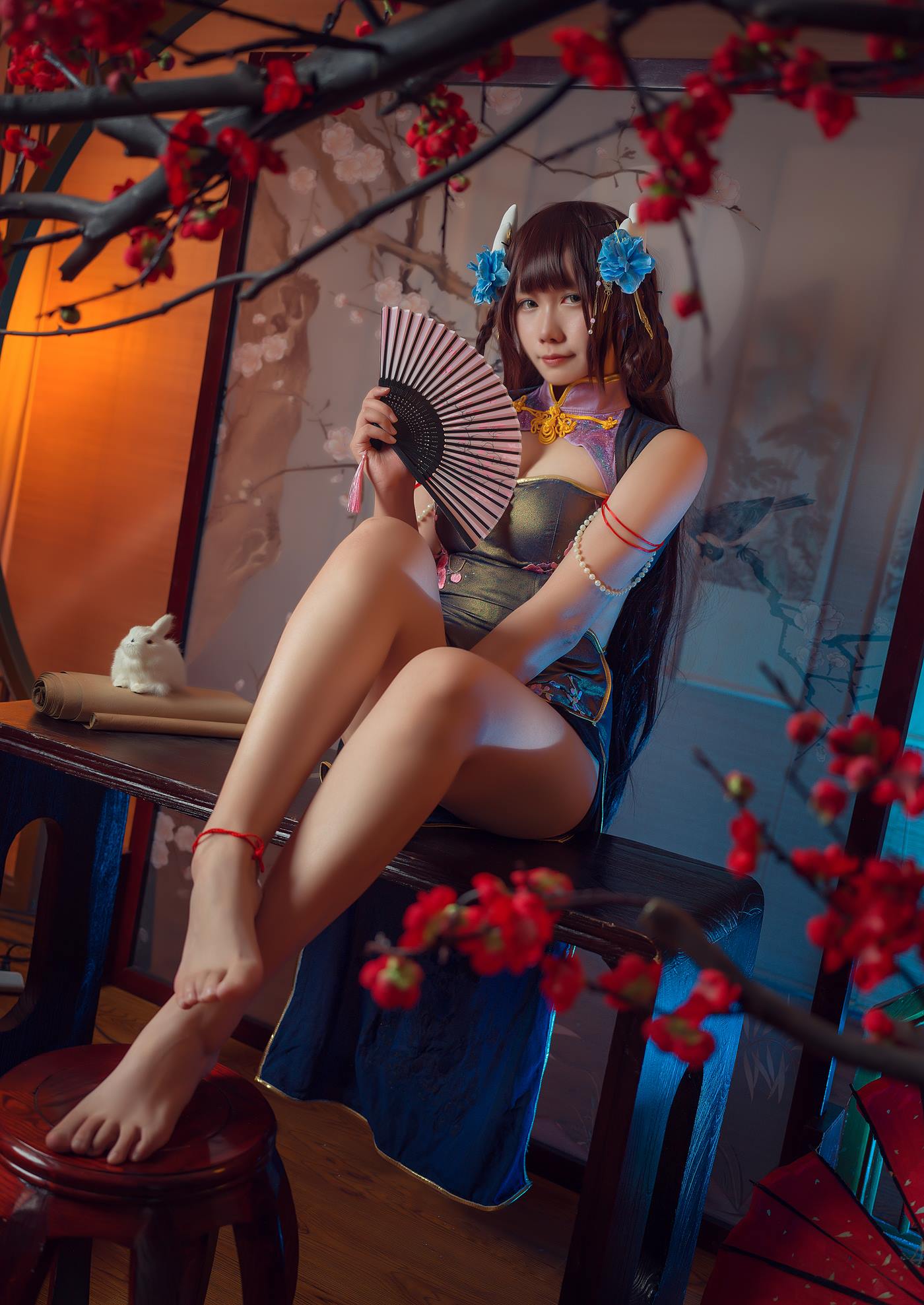 图片[21]-麻花麻花酱  – 比睿旗袍[25P] – 速更版-美库