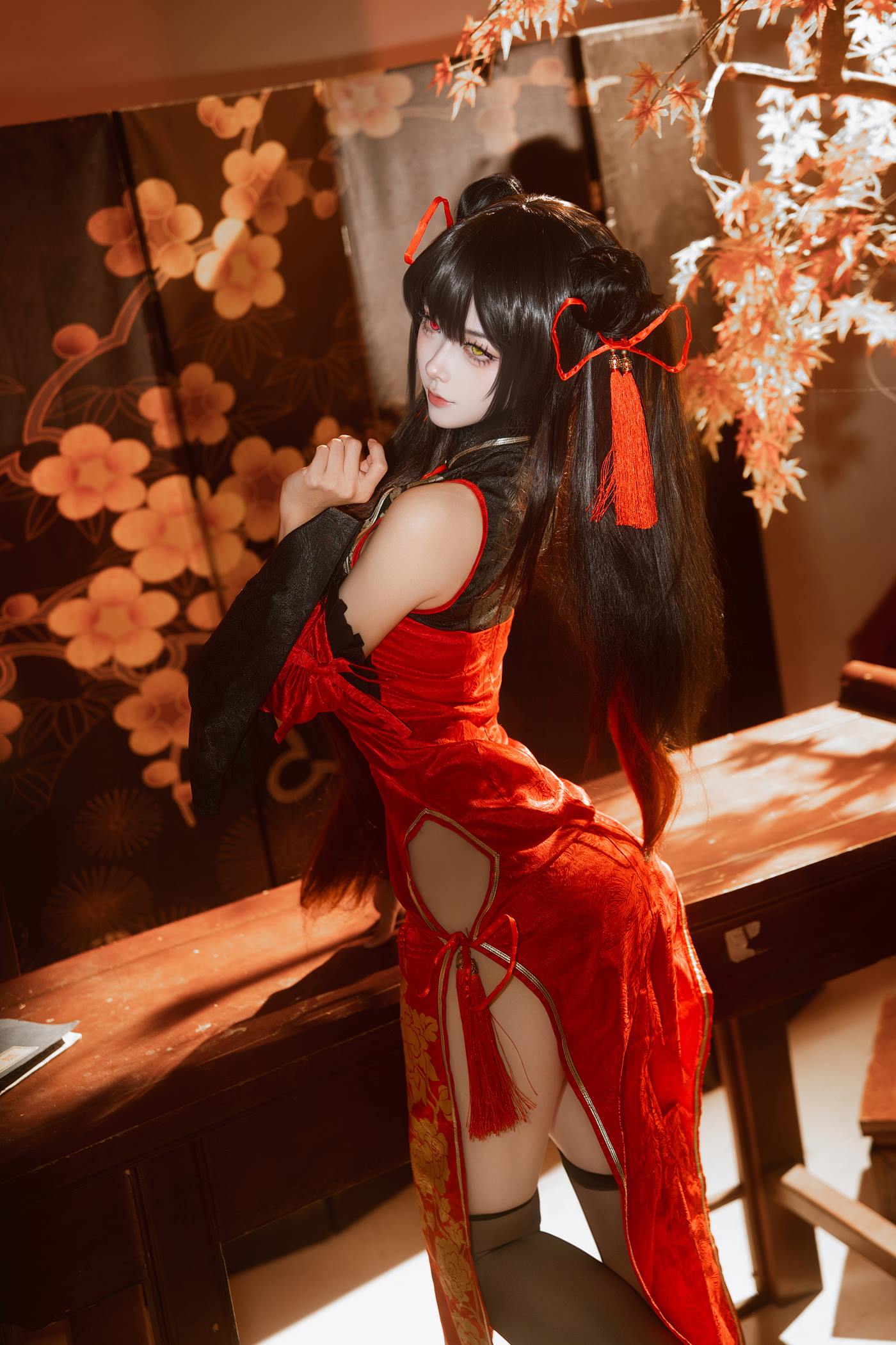 图片[10]-Seya-狮砸  – 狂三旗袍1[12P] – 速更版-美库