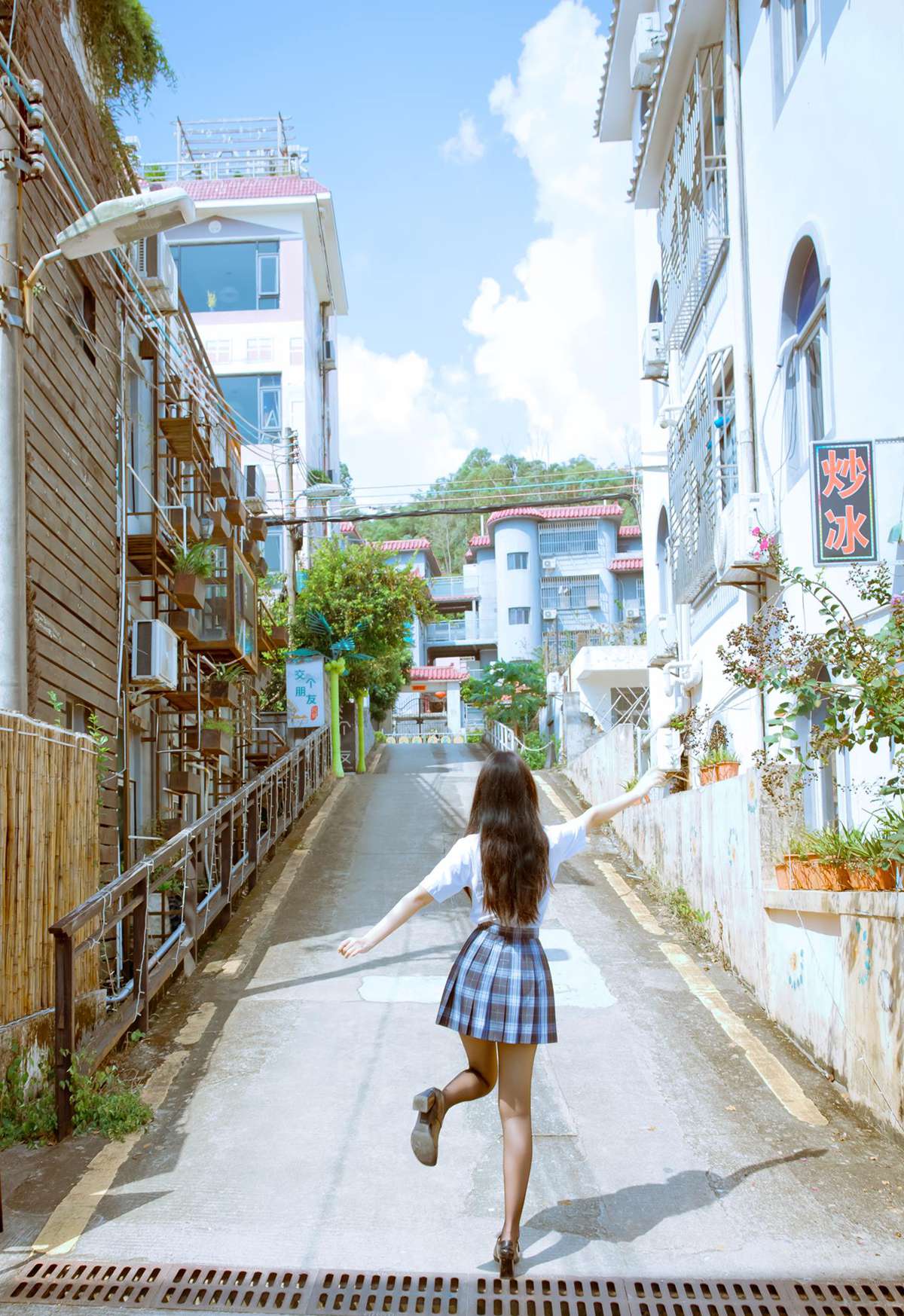 图片[10]-不呆猫  – 泳衣JK学妹[48P] – 速更版-美库