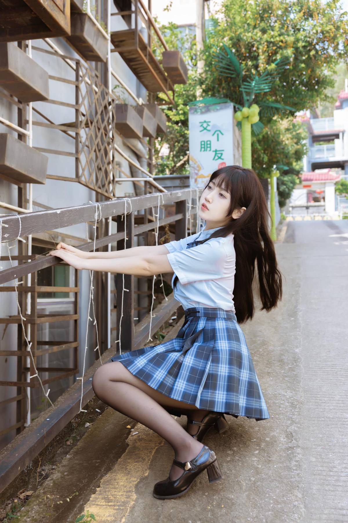 图片[12]-不呆猫  – 泳衣JK学妹[48P] – 速更版-美库