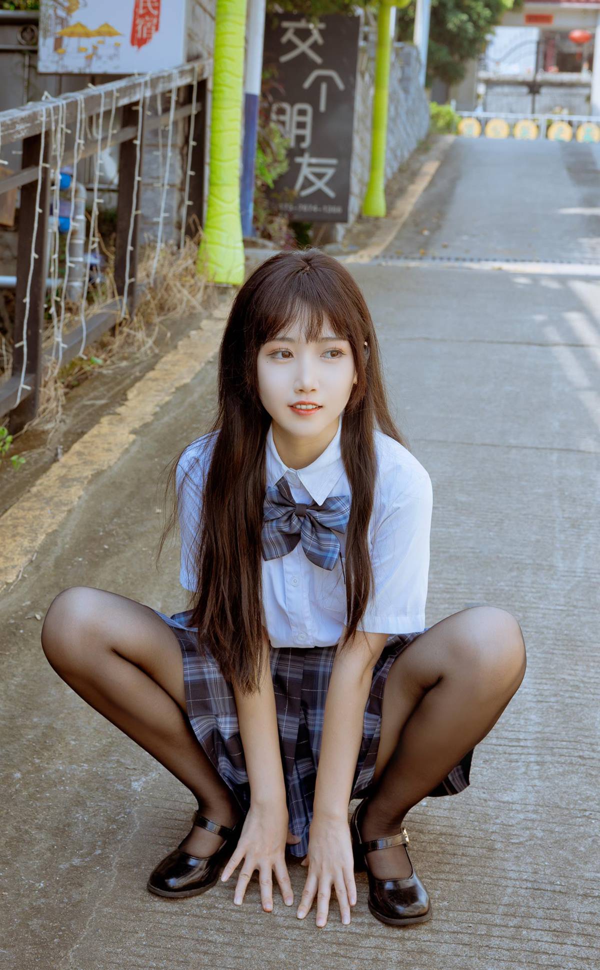 图片[15]-不呆猫  – 泳衣JK学妹[48P] – 速更版-美库