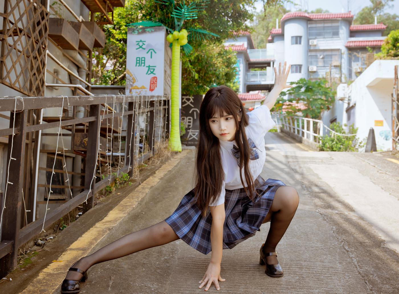 图片[16]-不呆猫  – 泳衣JK学妹[48P] – 速更版-美库