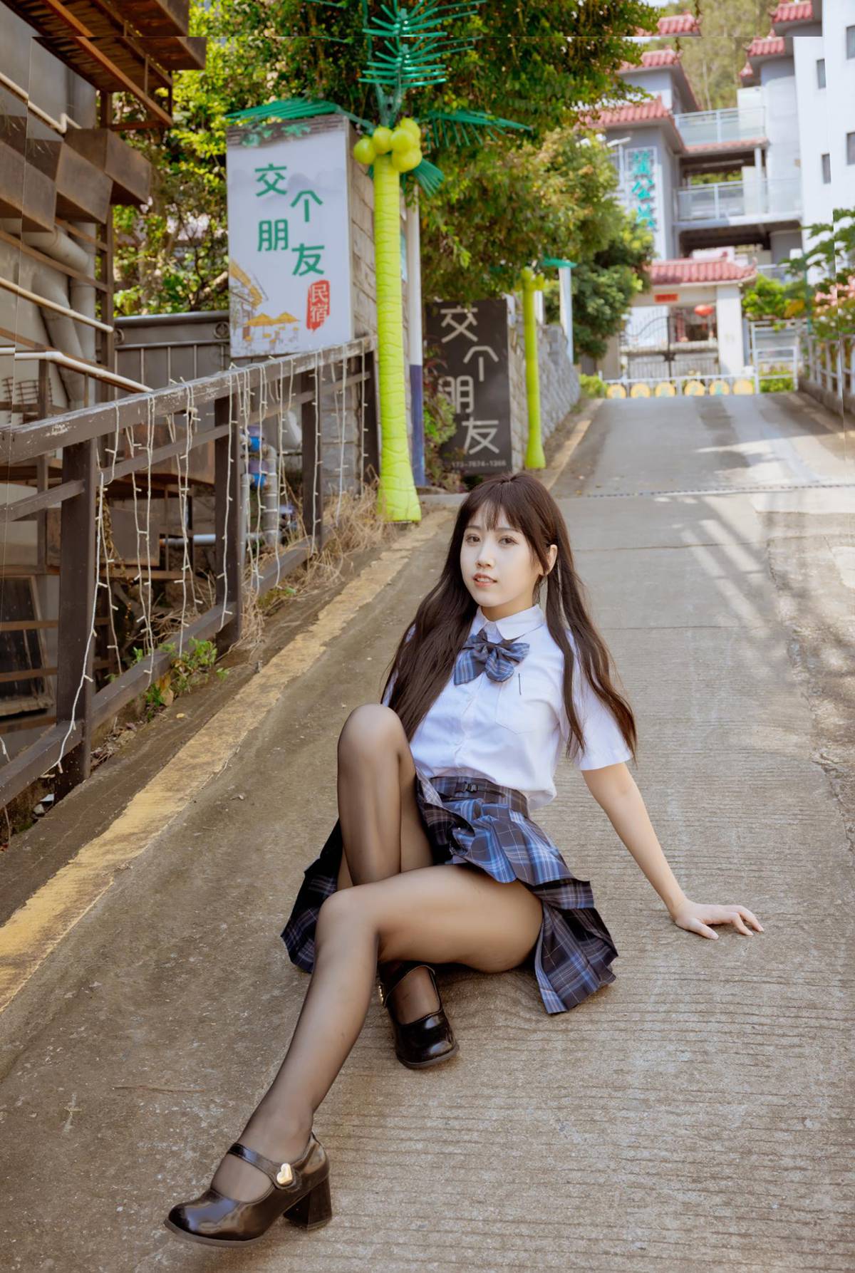 图片[17]-不呆猫  – 泳衣JK学妹[48P] – 速更版-美库