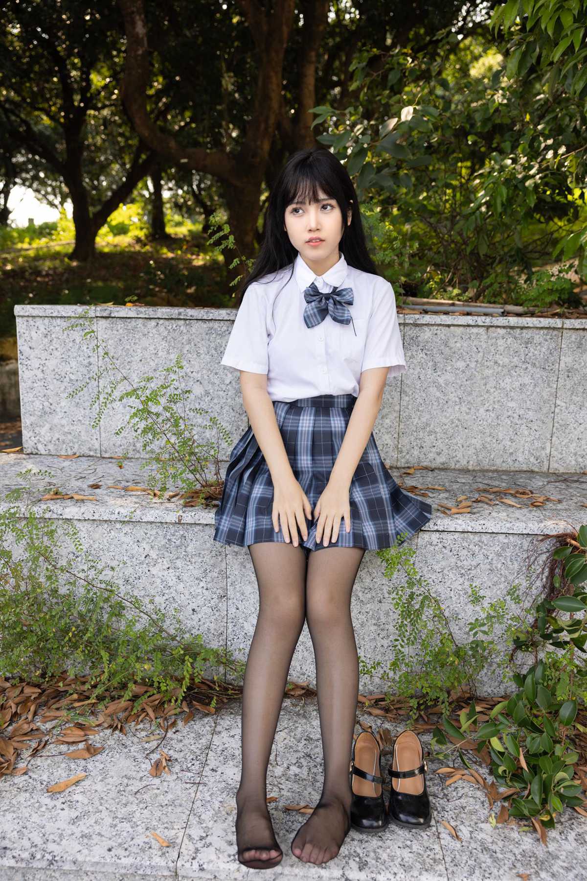 图片[28]-不呆猫  – 泳衣JK学妹[48P] – 速更版-美库