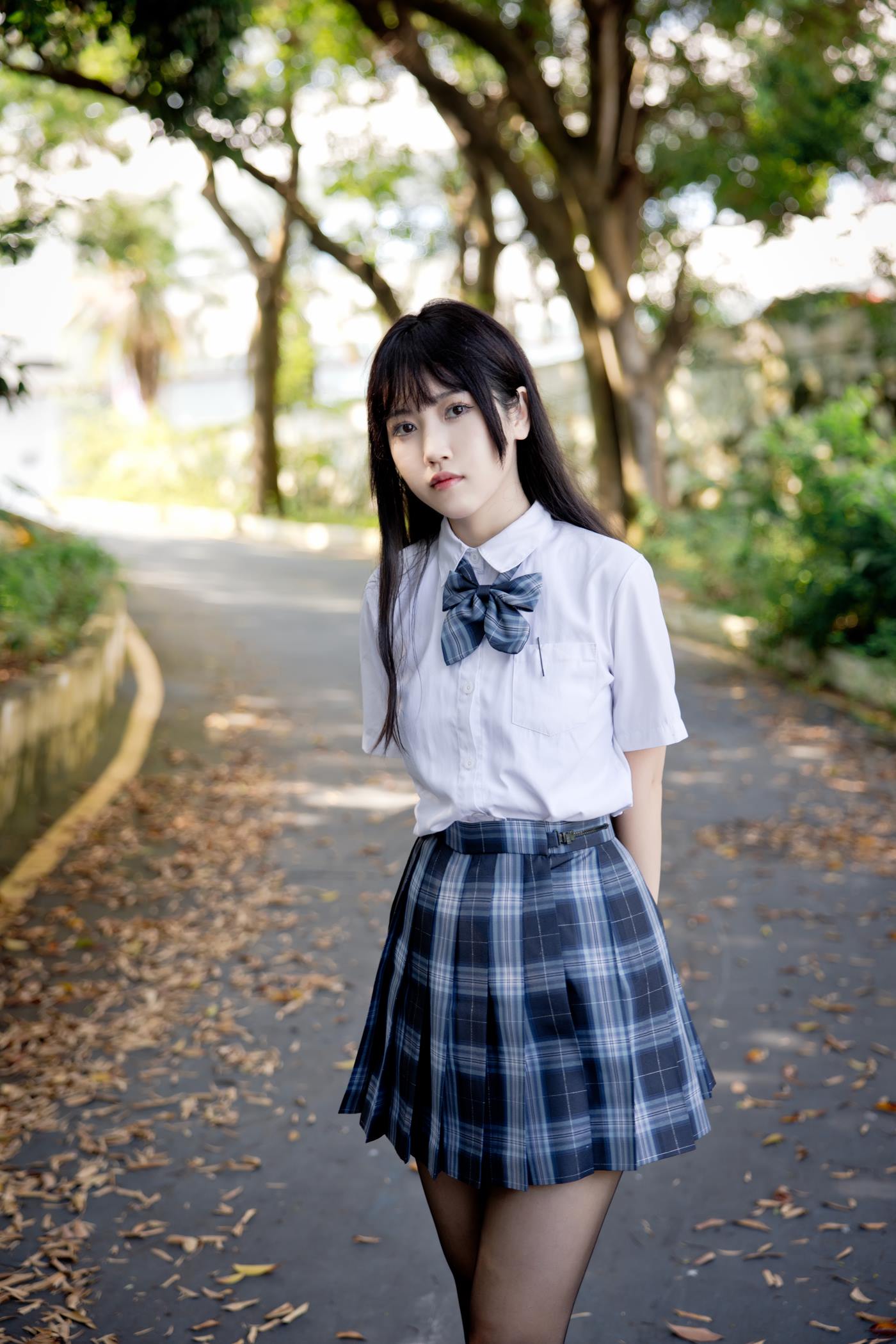 图片[32]-不呆猫  – 泳衣JK学妹[48P] – 速更版-美库