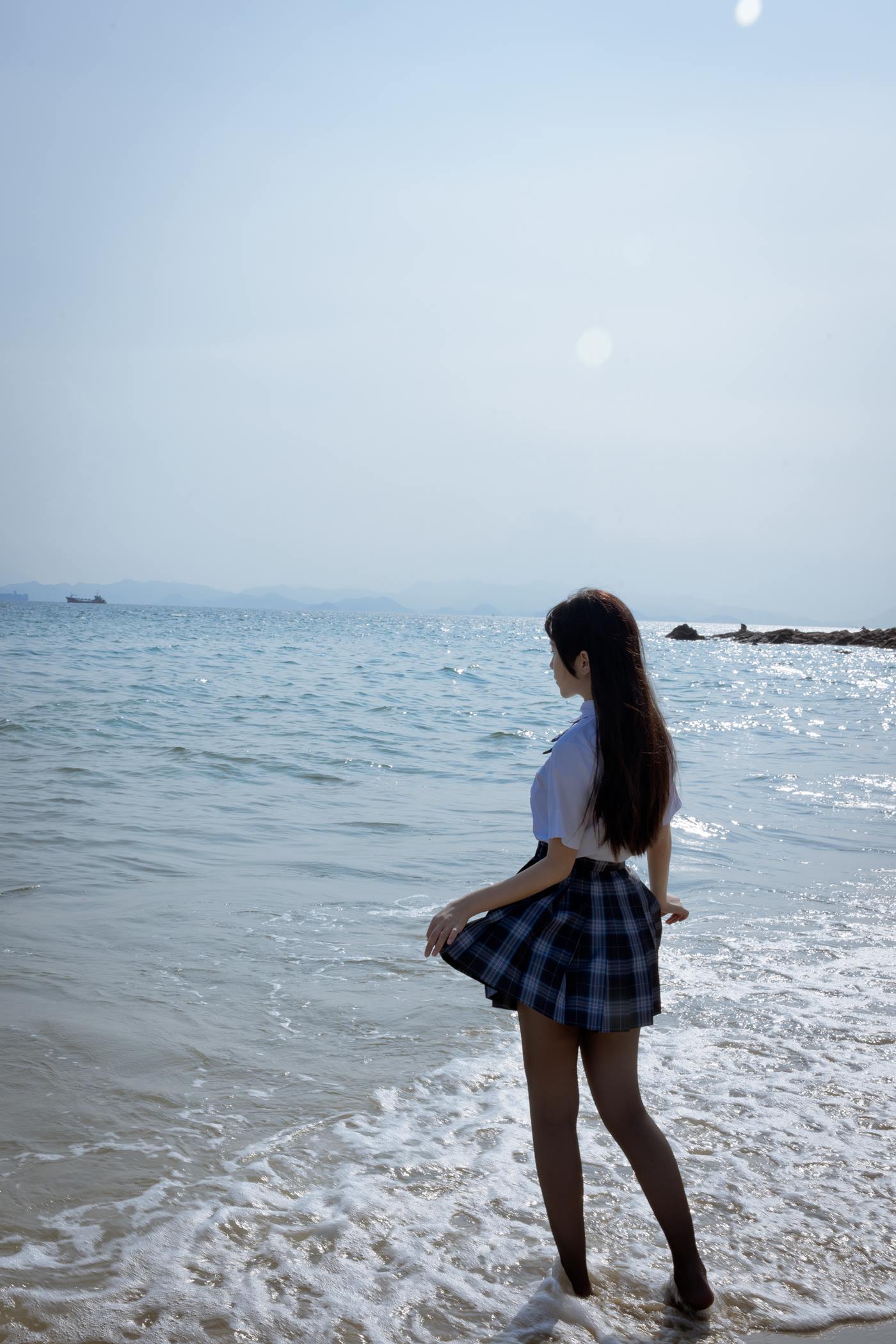 图片[38]-不呆猫  – 泳衣JK学妹[48P] – 速更版-美库