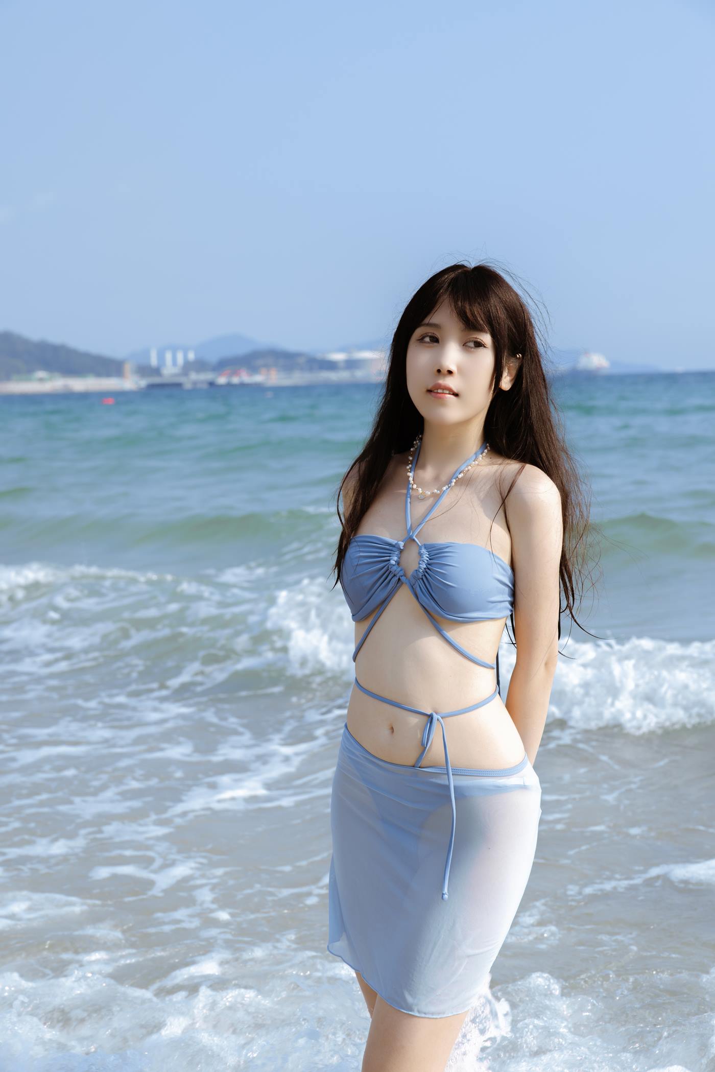 图片[43]-不呆猫  – 泳衣JK学妹[48P] – 速更版-美库