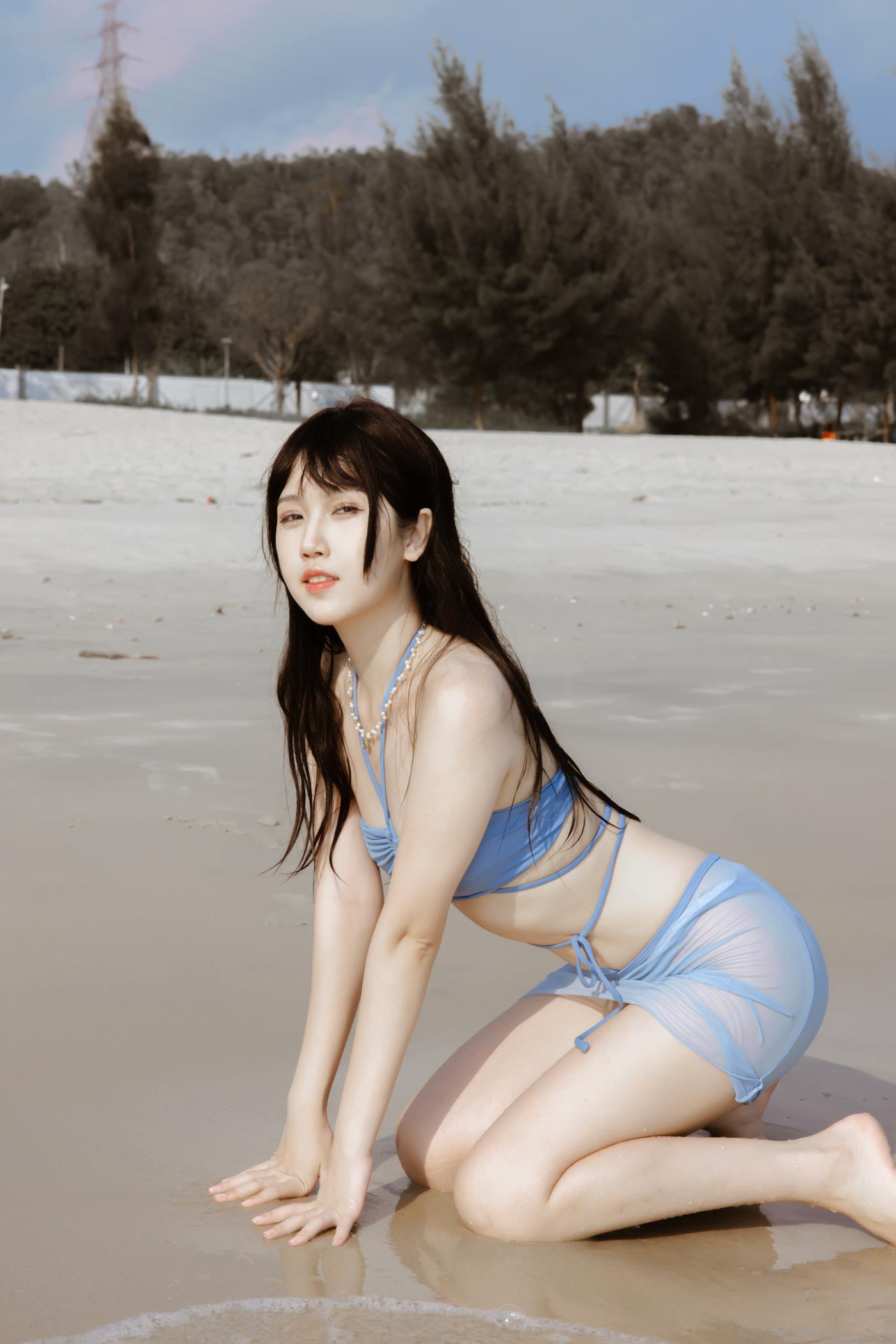 图片[45]-不呆猫  – 泳衣JK学妹[48P] – 速更版-美库