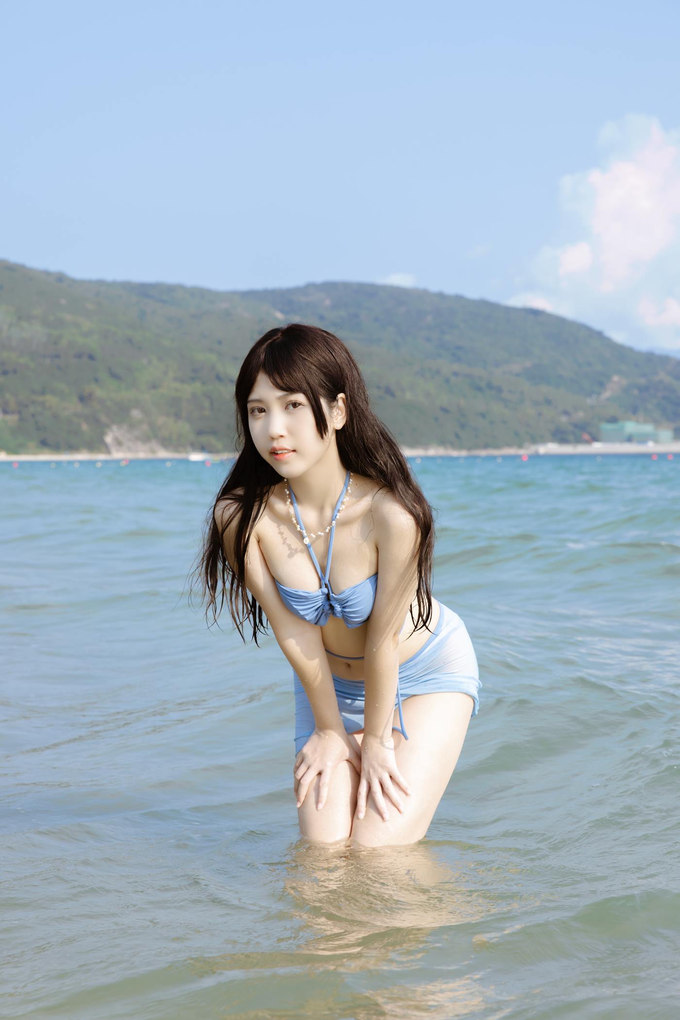 图片[46]-不呆猫  – 泳衣JK学妹[48P] – 速更版-美库