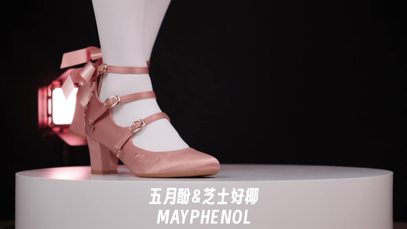 图片[10]-芝士好椰  – 粉色马卡龙 奇迹岛丘比特之心缎面粉色[20P] – 速更版-美库