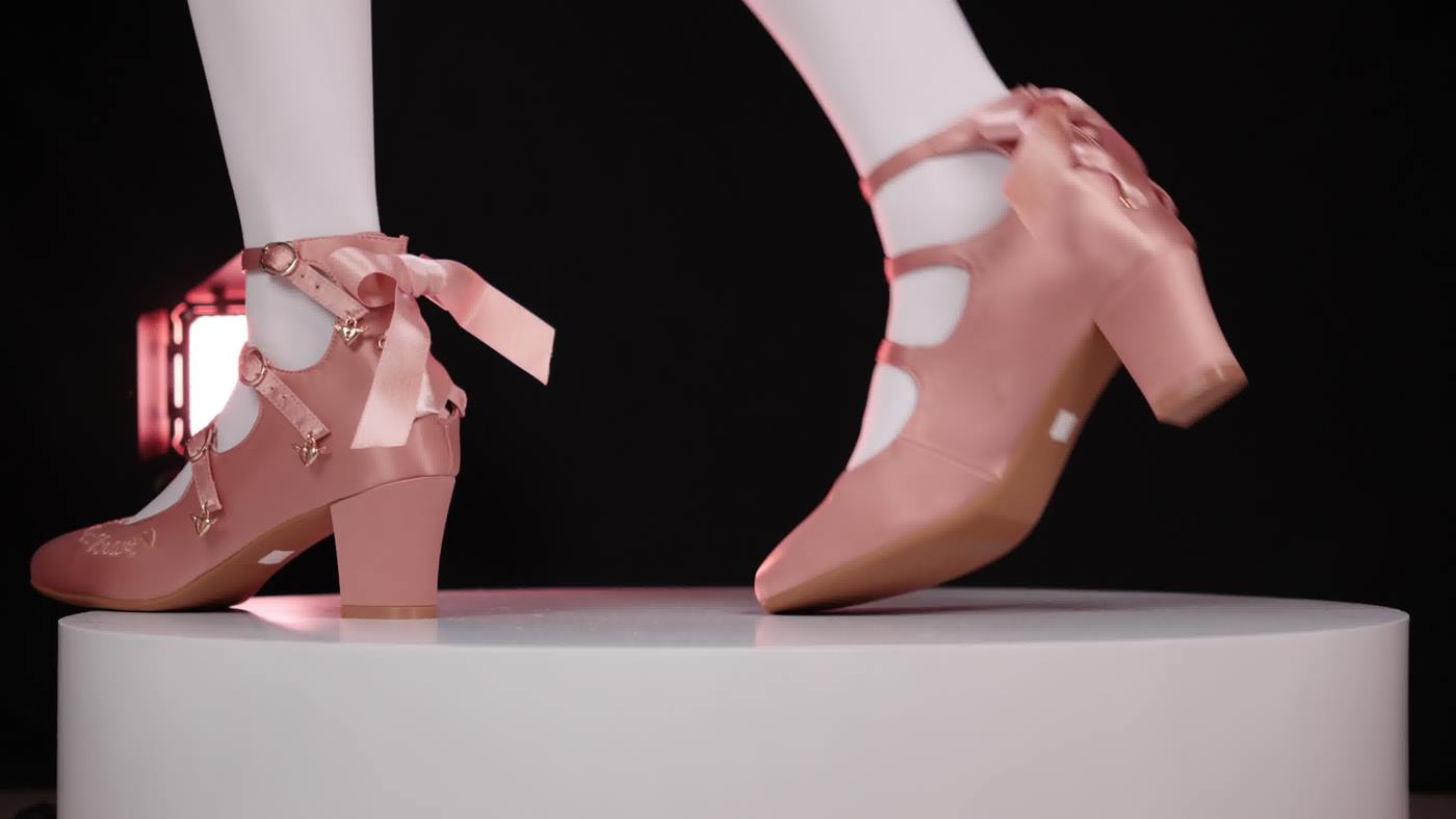 图片[20]-芝士好椰  – 粉色马卡龙 奇迹岛丘比特之心缎面粉色[20P] – 速更版-美库