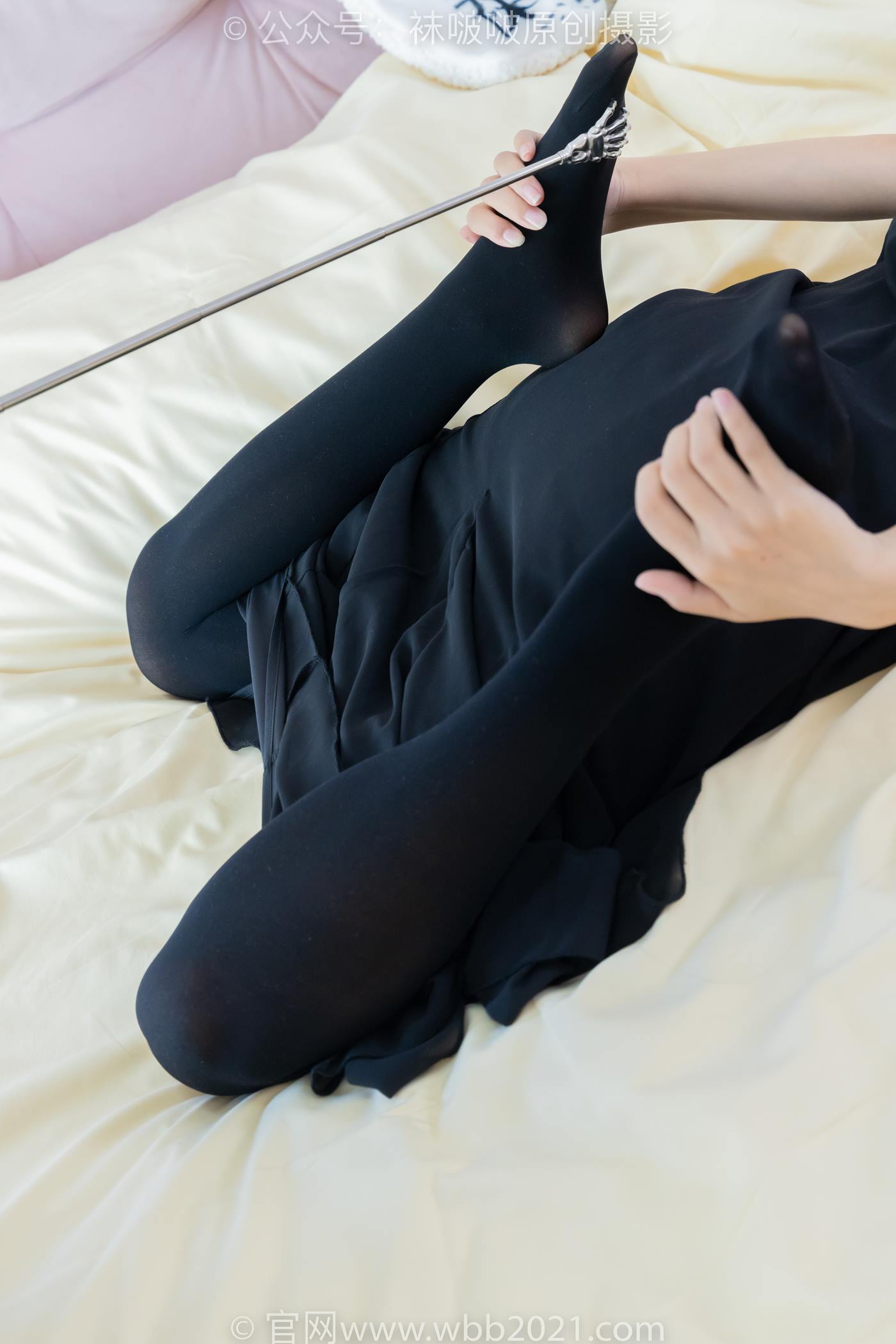 图片[59]-[BoBoSocks袜啵啵]NO.511 奶油-平底鞋、厚黑丝、做瑜伽动作时老头乐挠脚剧情[140P] – 速更版-美库