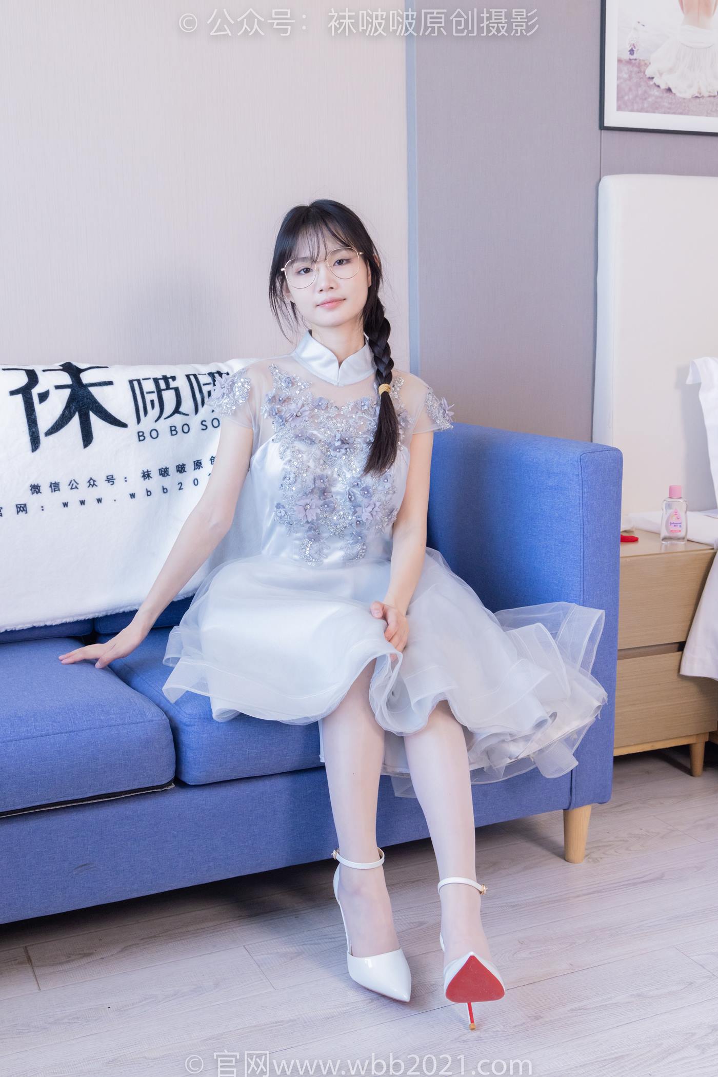 图片[15]-[BoBoSocks袜啵啵]NO.512 甜甜圈-高跟鞋、油亮薄白丝、袜踩奶油蛋糕剧情[143P] – 速更版-美库