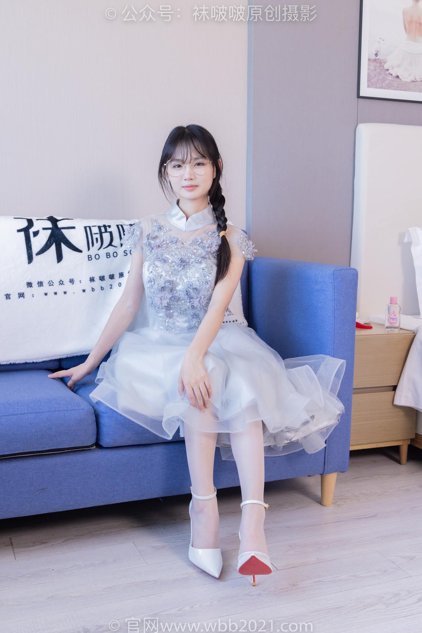 图片[17]-[BoBoSocks袜啵啵]NO.512 甜甜圈-高跟鞋、油亮薄白丝、袜踩奶油蛋糕剧情[143P] – 速更版-美库