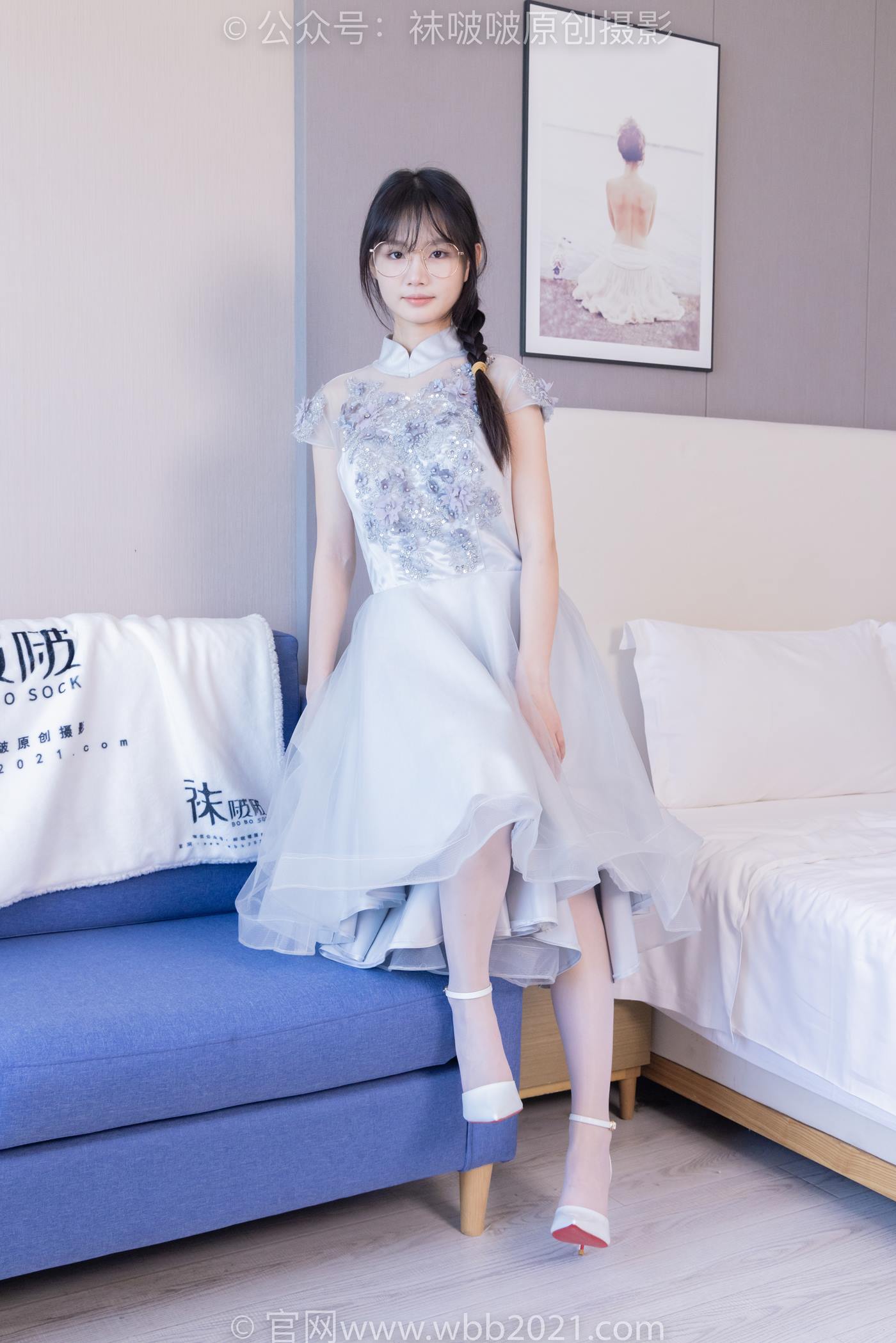 图片[26]-[BoBoSocks袜啵啵]NO.512 甜甜圈-高跟鞋、油亮薄白丝、袜踩奶油蛋糕剧情[143P] – 速更版-美库