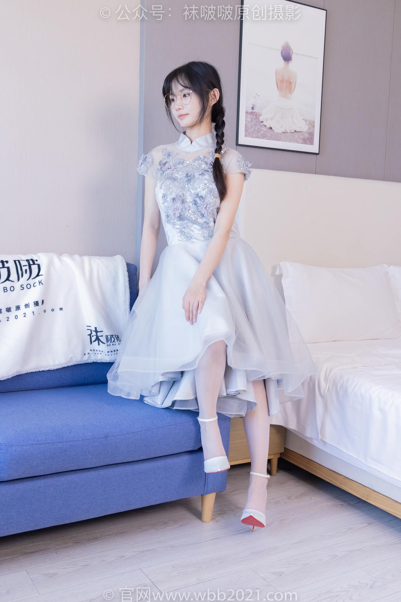 图片[28]-[BoBoSocks袜啵啵]NO.512 甜甜圈-高跟鞋、油亮薄白丝、袜踩奶油蛋糕剧情[143P] – 速更版-美库