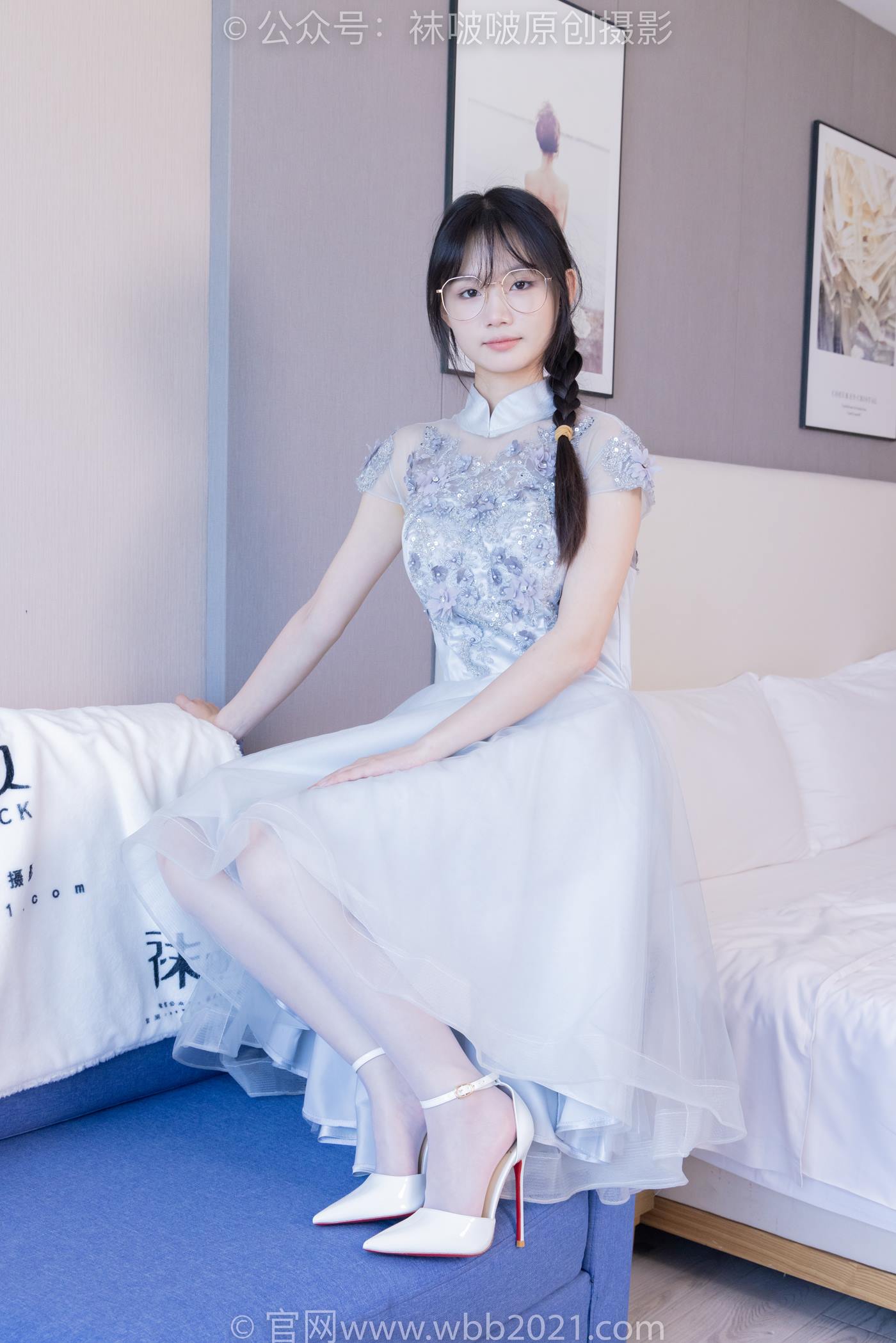 图片[45]-[BoBoSocks袜啵啵]NO.512 甜甜圈-高跟鞋、油亮薄白丝、袜踩奶油蛋糕剧情[143P] – 速更版-美库