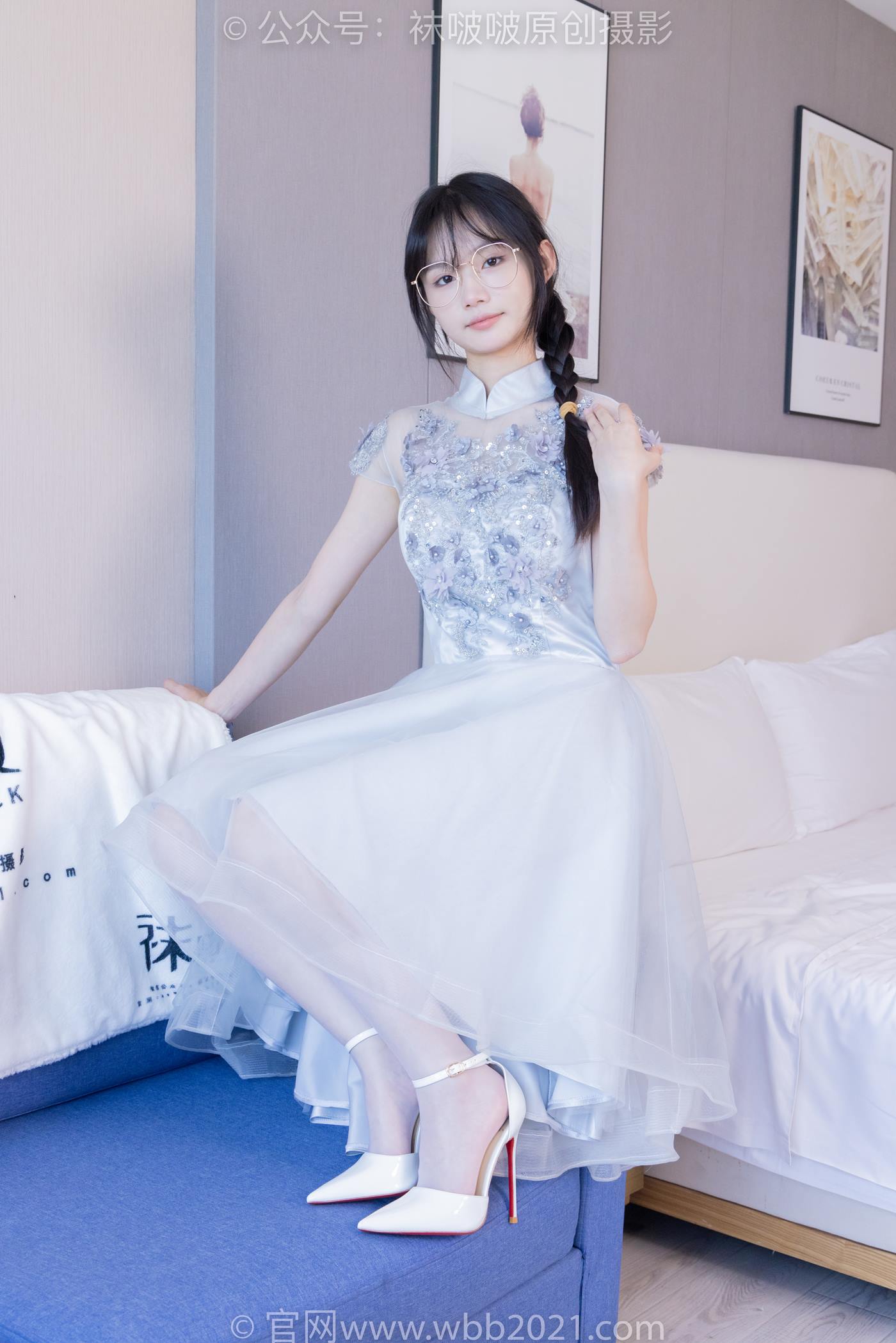 图片[47]-[BoBoSocks袜啵啵]NO.512 甜甜圈-高跟鞋、油亮薄白丝、袜踩奶油蛋糕剧情[143P] – 速更版-美库