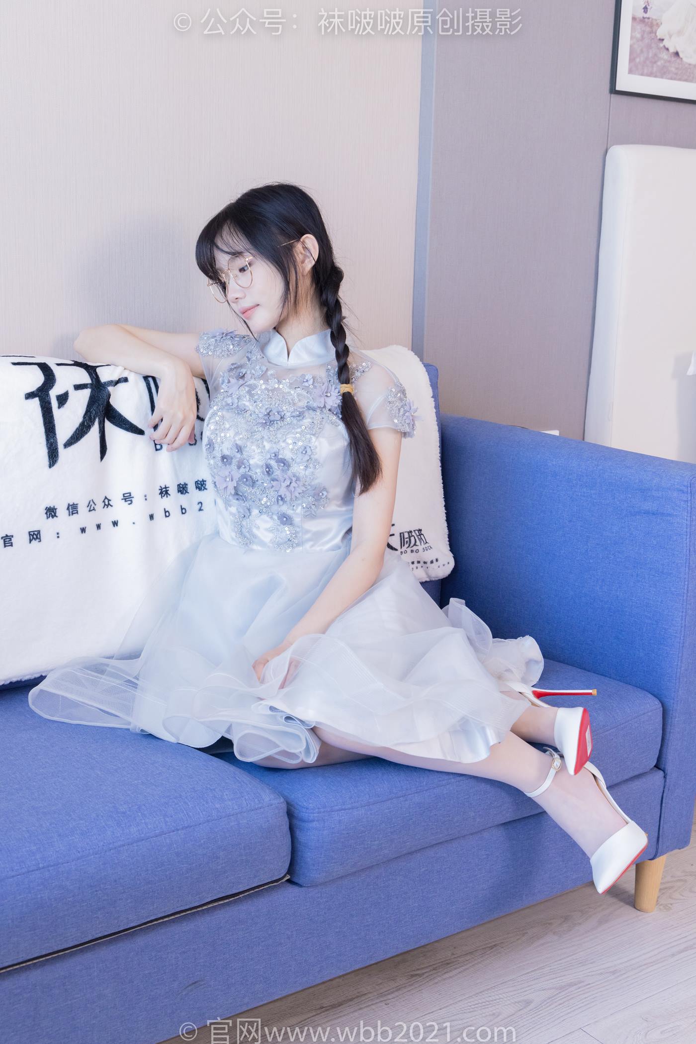 图片[50]-[BoBoSocks袜啵啵]NO.512 甜甜圈-高跟鞋、油亮薄白丝、袜踩奶油蛋糕剧情[143P] – 速更版-美库