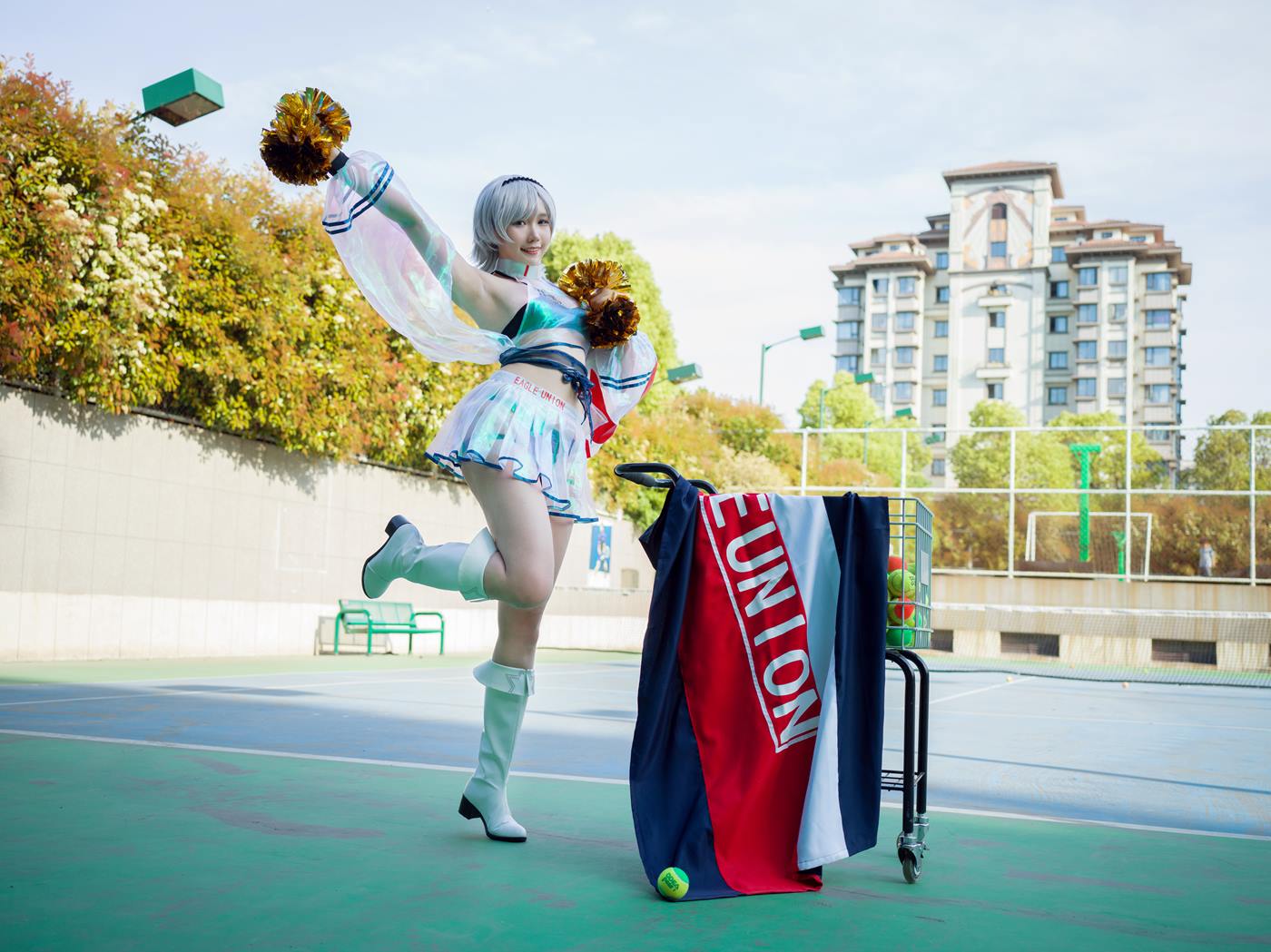 图片[15]-麻花麻花酱  – 啦啦队[24P] – 速更版-美库