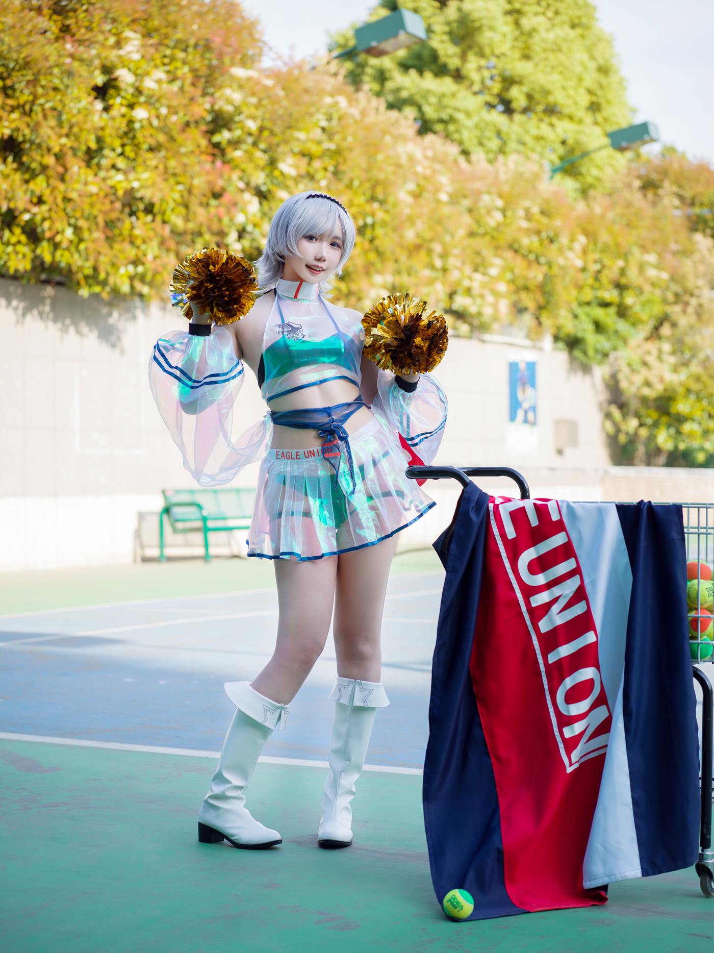 图片[16]-麻花麻花酱  – 啦啦队[24P] – 速更版-美库