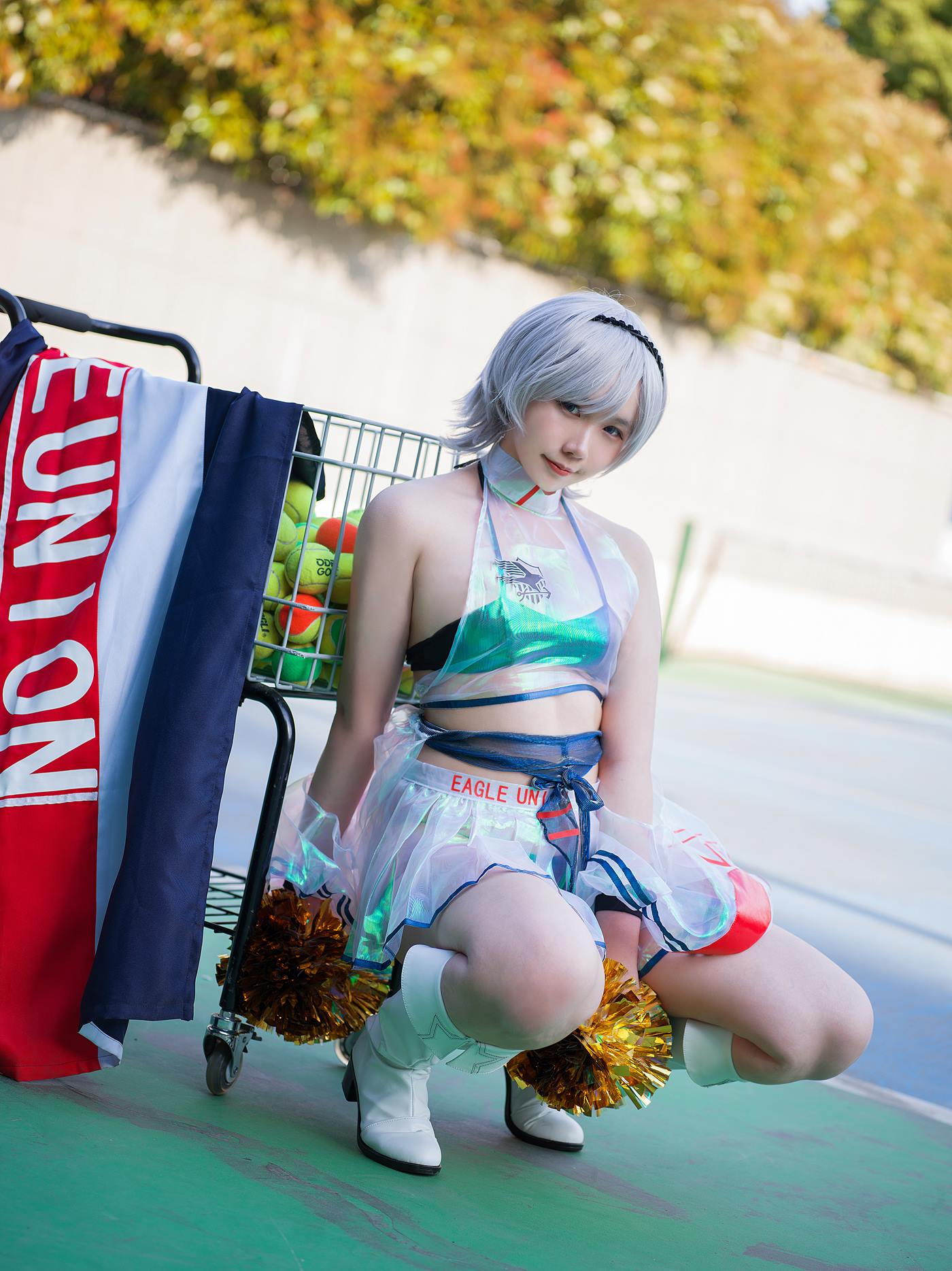 图片[18]-麻花麻花酱  – 啦啦队[24P] – 速更版-美库