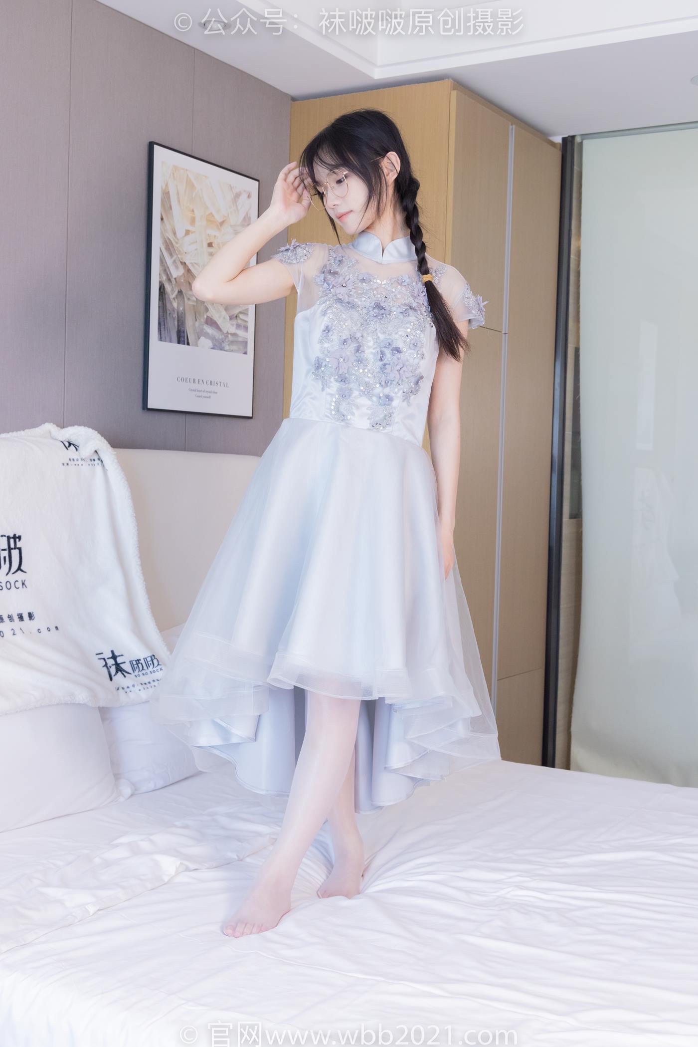 图片[56]-[BoBoSocks袜啵啵]NO.512 甜甜圈-高跟鞋、油亮薄白丝、袜踩奶油蛋糕剧情[143P] – 速更版-美库